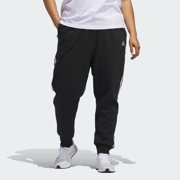 adidas Essentials 3 Stripes Fleece Jogger (Plus Size) Product Image