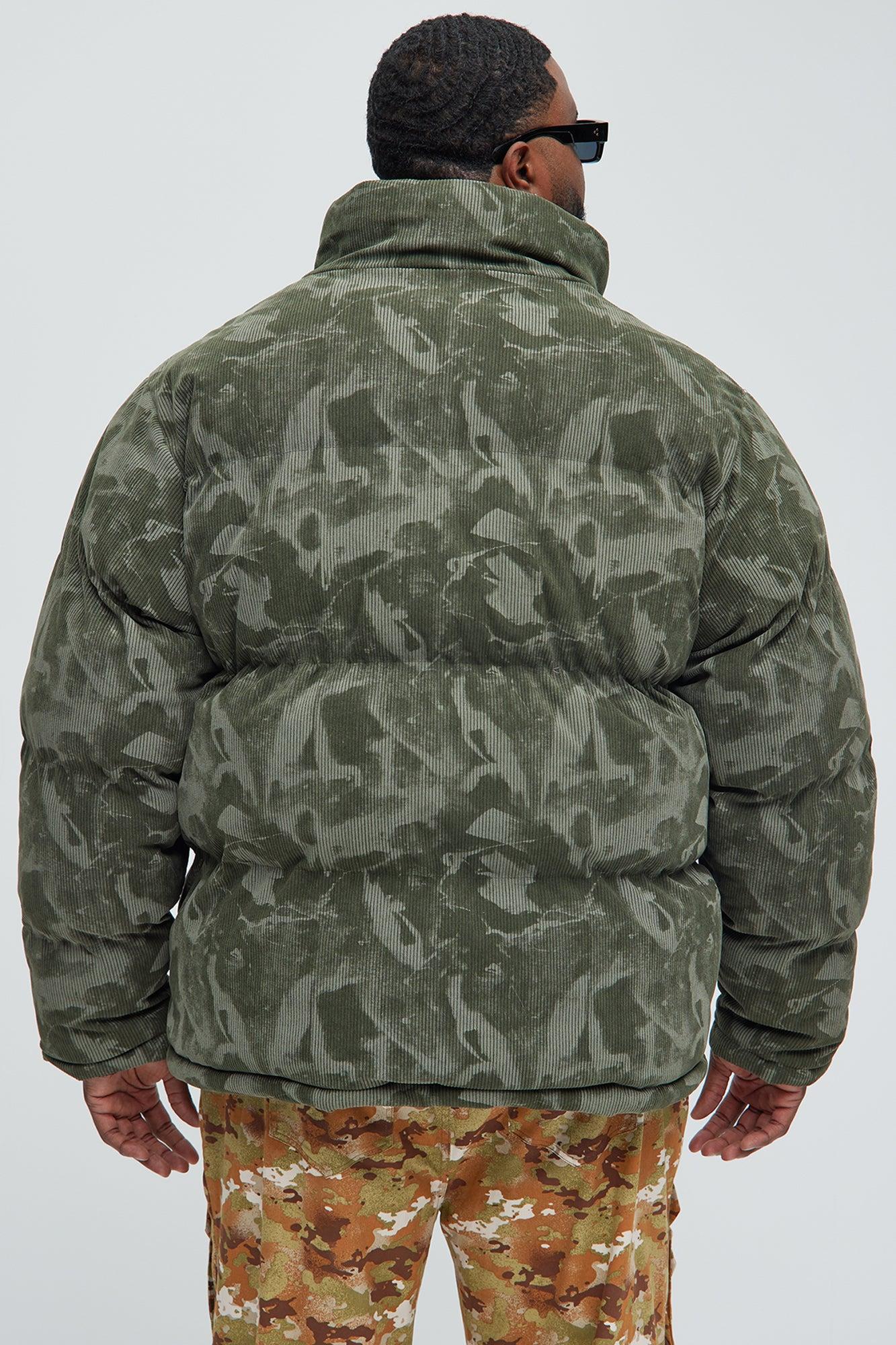 Medley Puffer Jacket - Green Product Image
