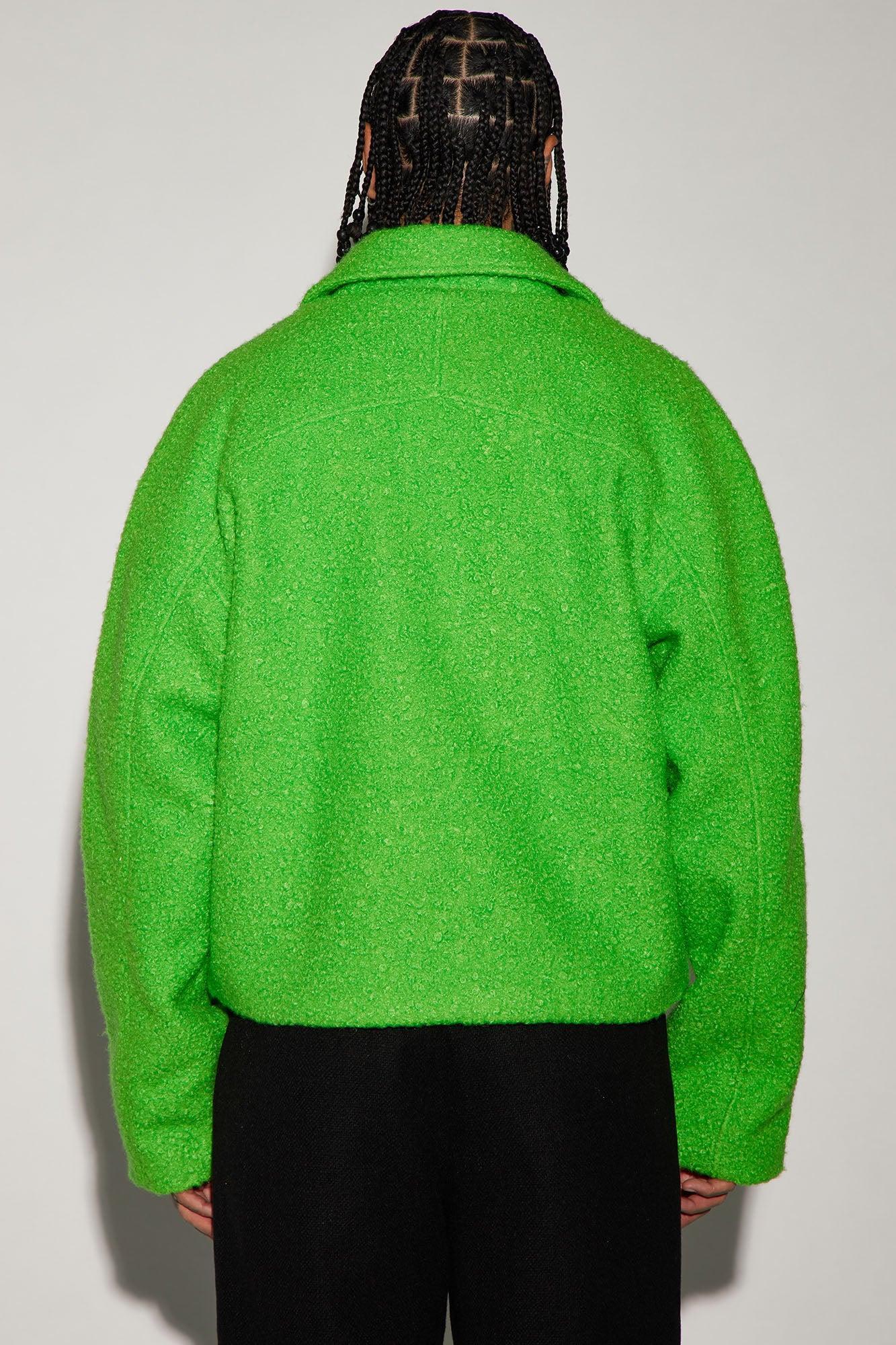 Madrona Drive Cropped Jacket - Green Product Image