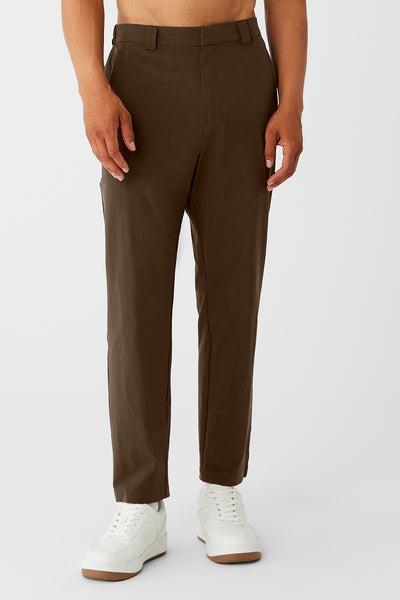 Co-Op Cropped Tech Trouser - Espresso Product Image