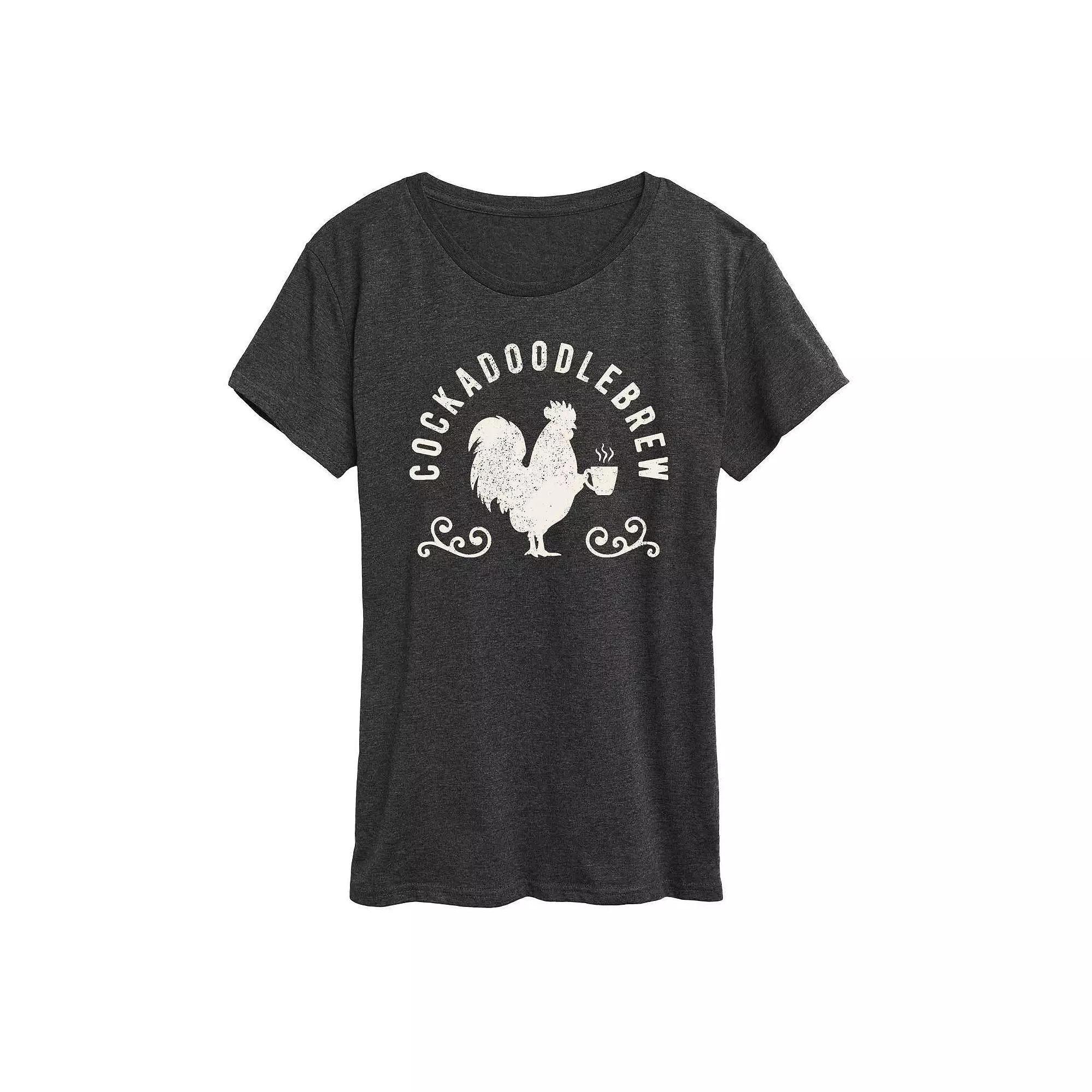 Women's Cockadoodlebrew Graphic Tee, Girl's,  Product Image