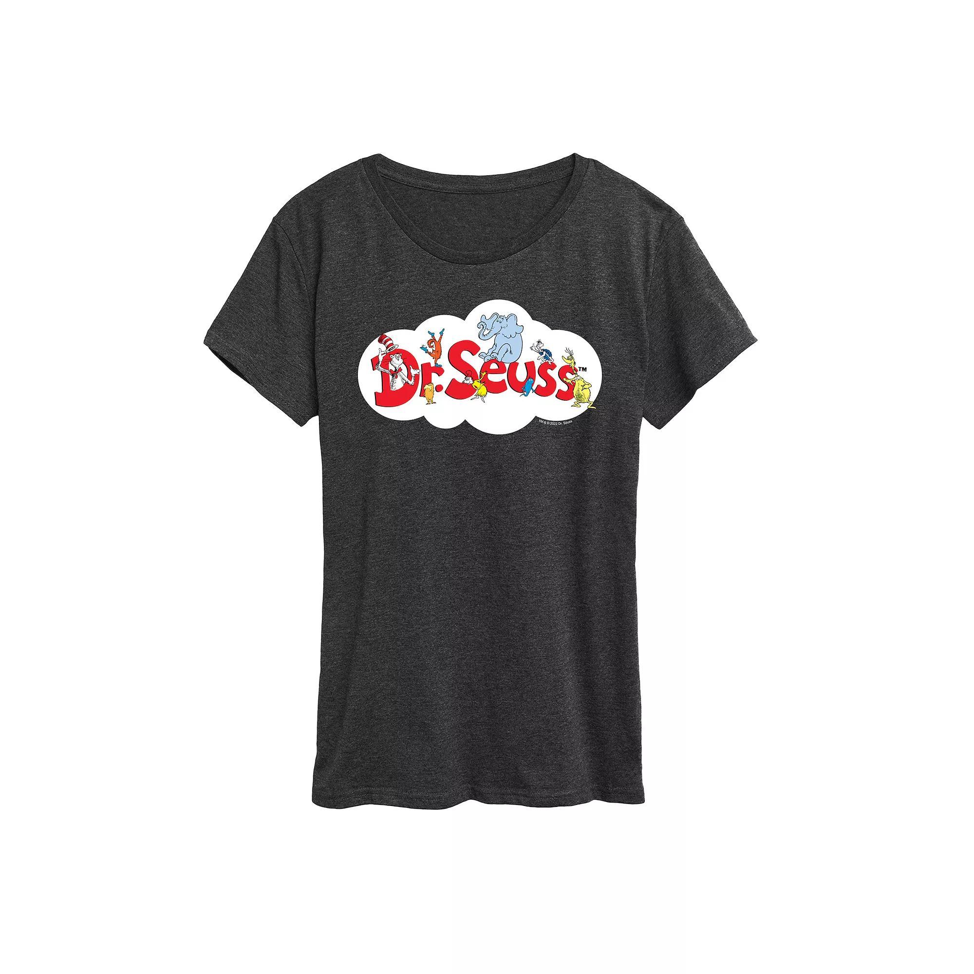 Women's Spongebob Squarepants Handsome Squidward Heart Graphic Tee,  Product Image