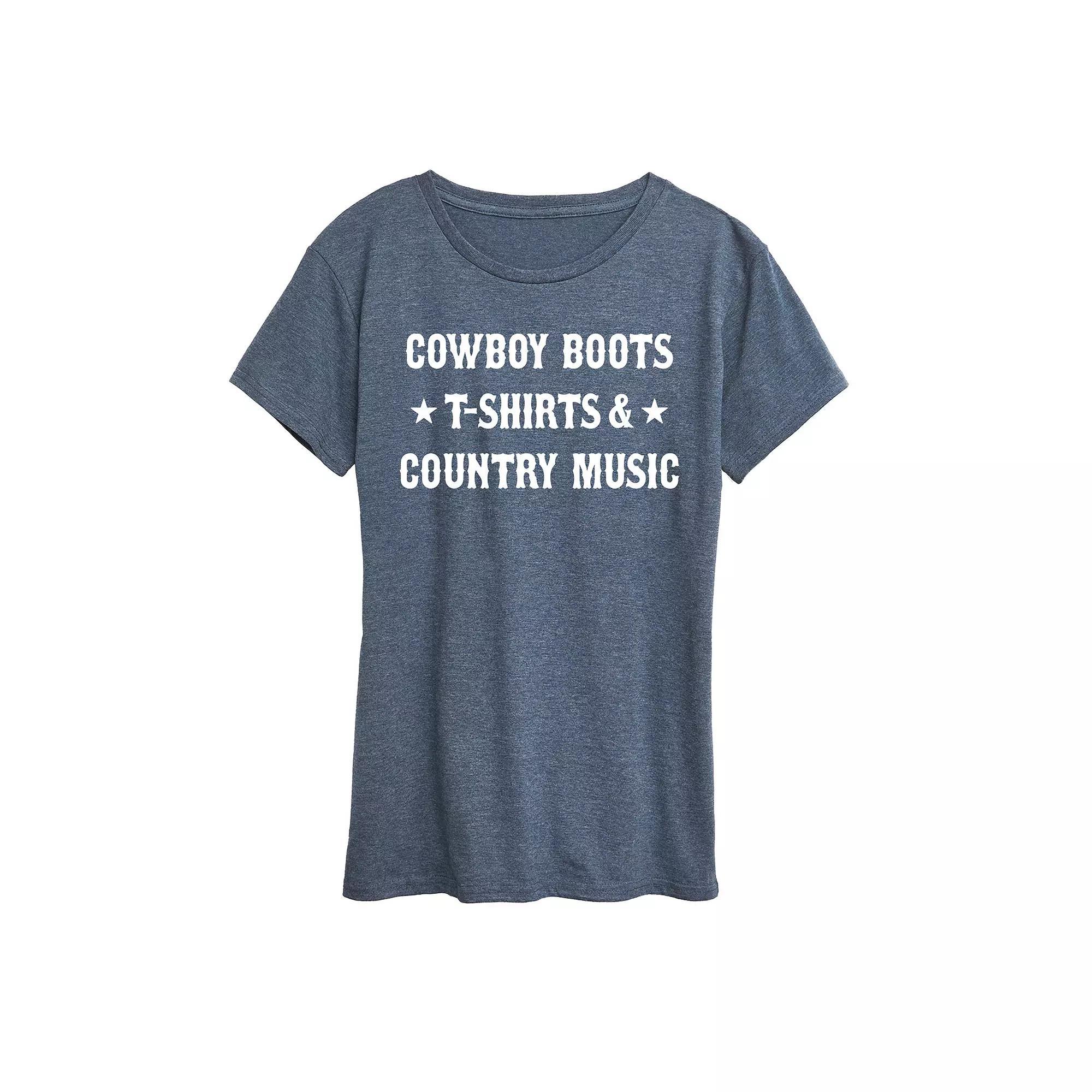 Women's Brush Cross Graphic Tee, Girl's,  Product Image