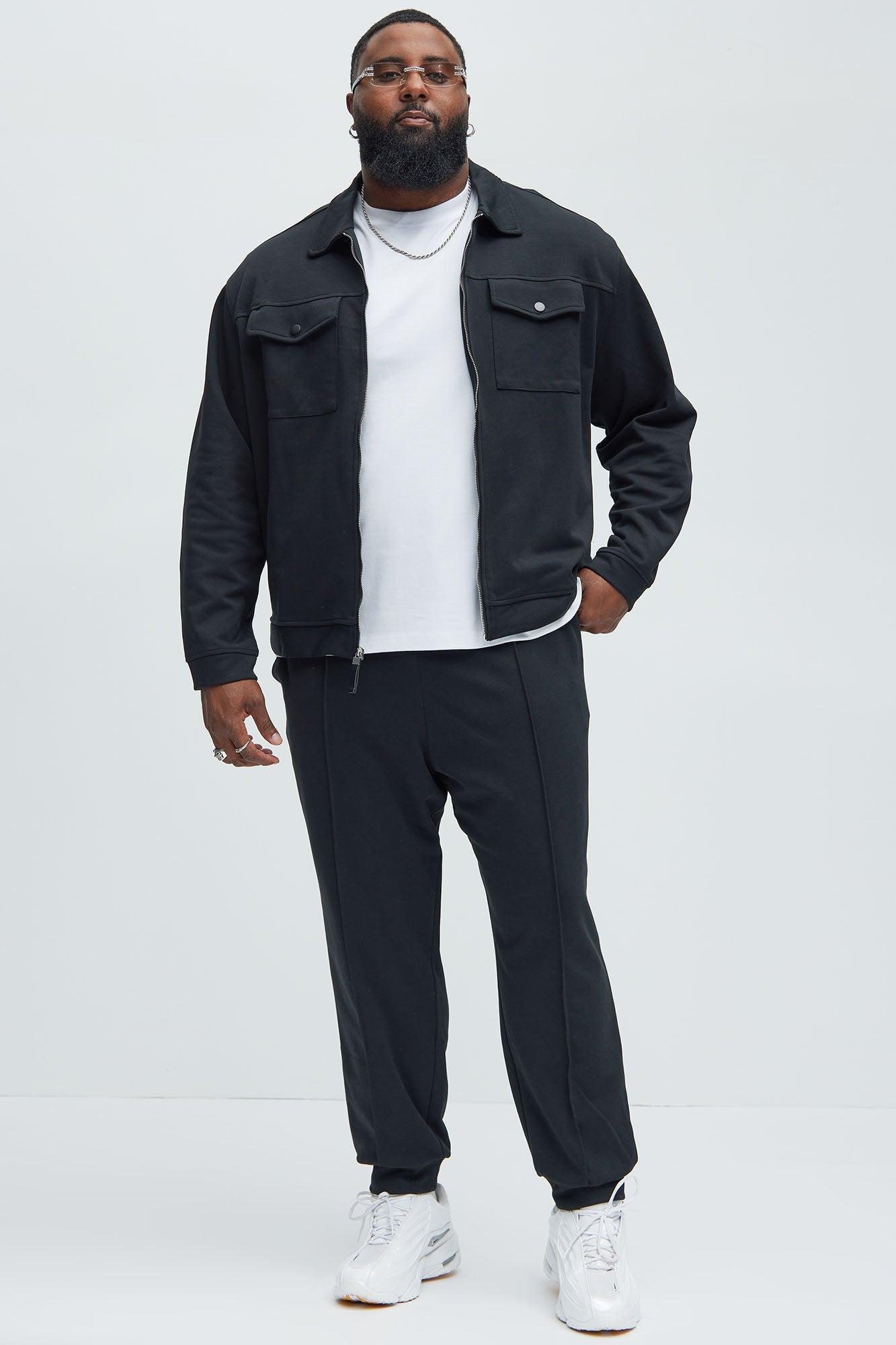 Ryan Interlock Jogger - Black Product Image