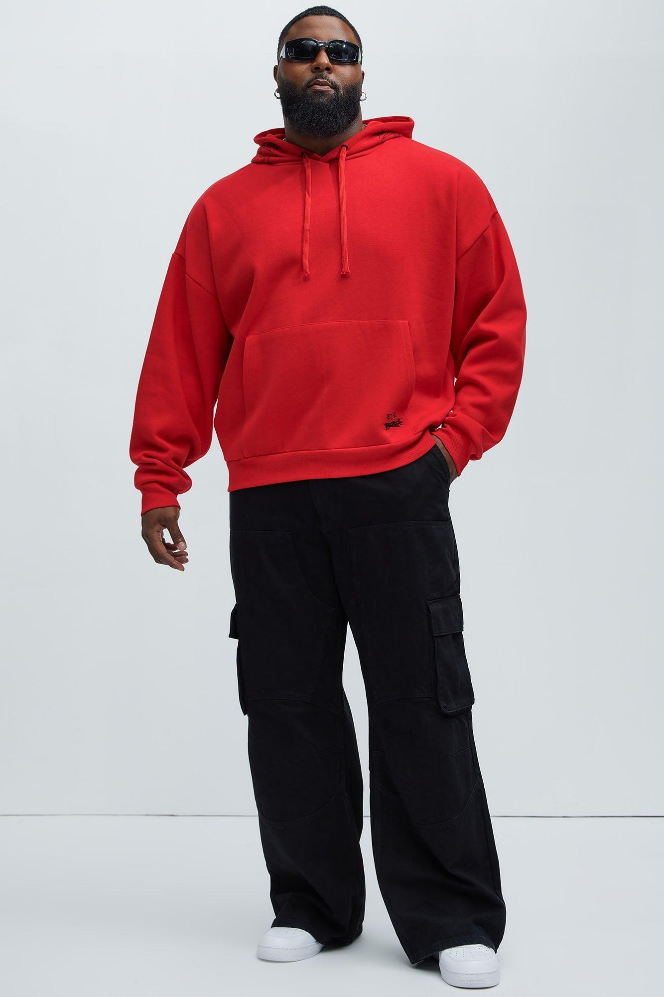 Not Perfect Hoodie - Red Product Image