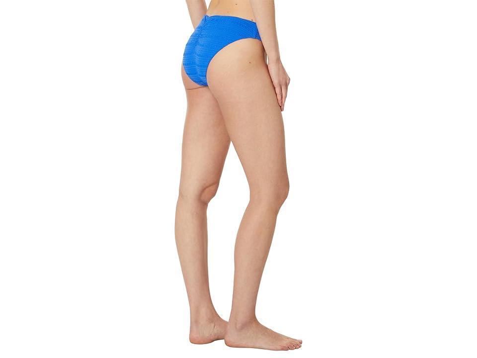 BECCA Coast Adela Rib Texture Hipster Bottom (Ultramarine) Women's Swimwear Product Image