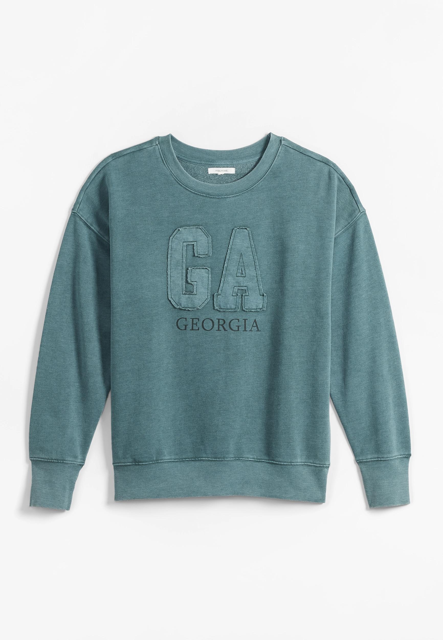 Maurices Plus Size Womens State Crew Neck Sweatshirt Product Image