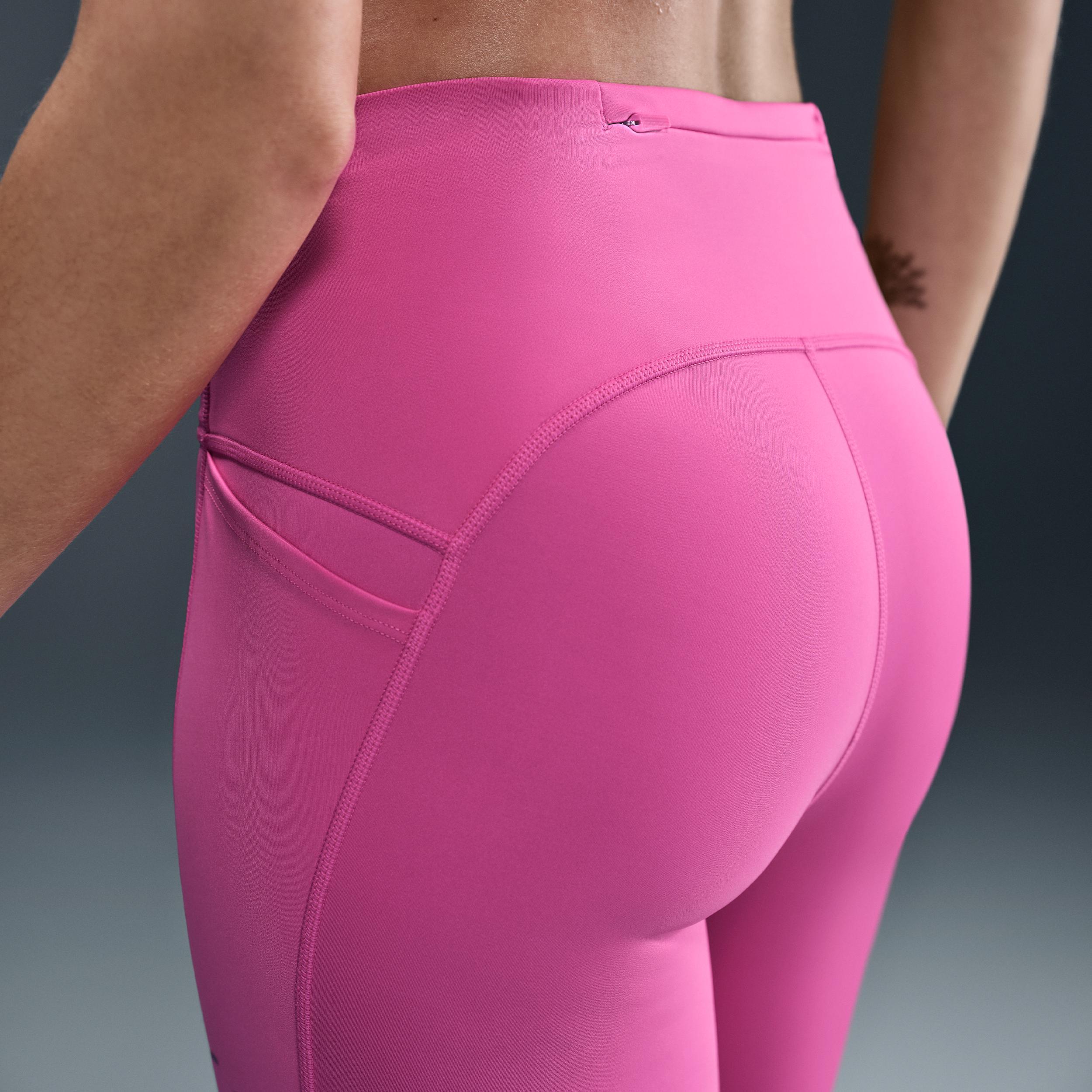 Nike Womens Swift High-Waisted 7/8 Running Leggings with Pockets | HJ2252-675 Product Image