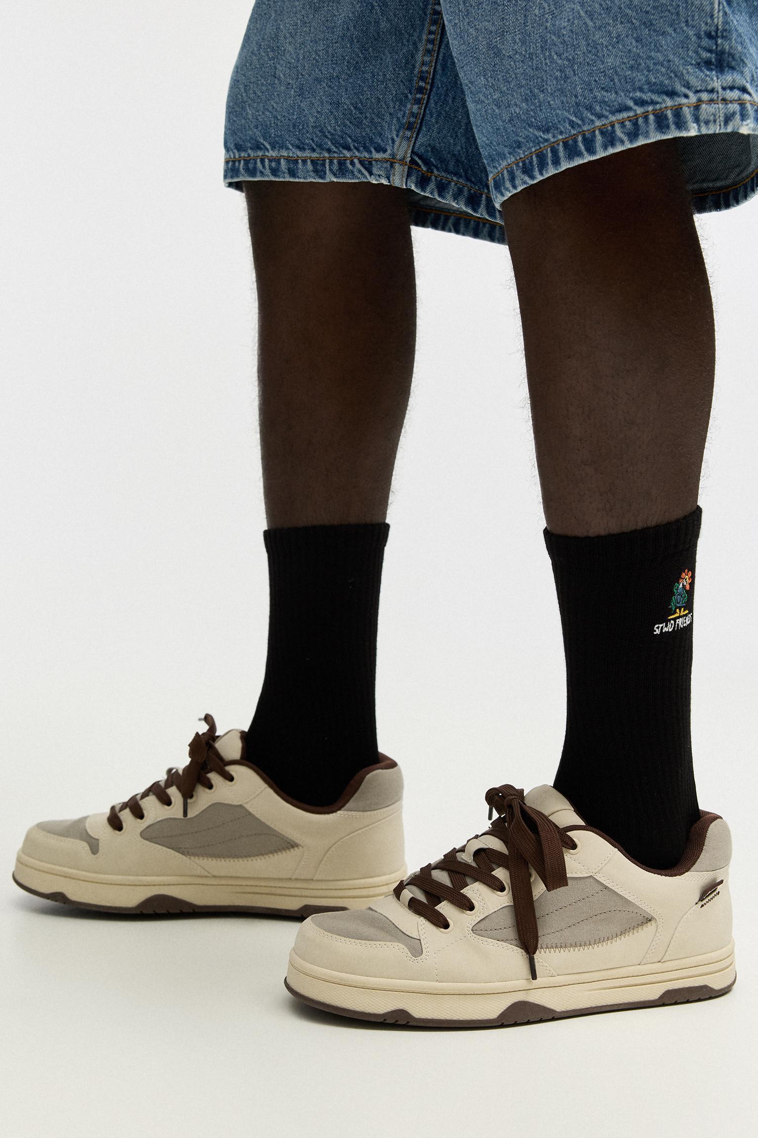 Pack of graphic print socks Product Image