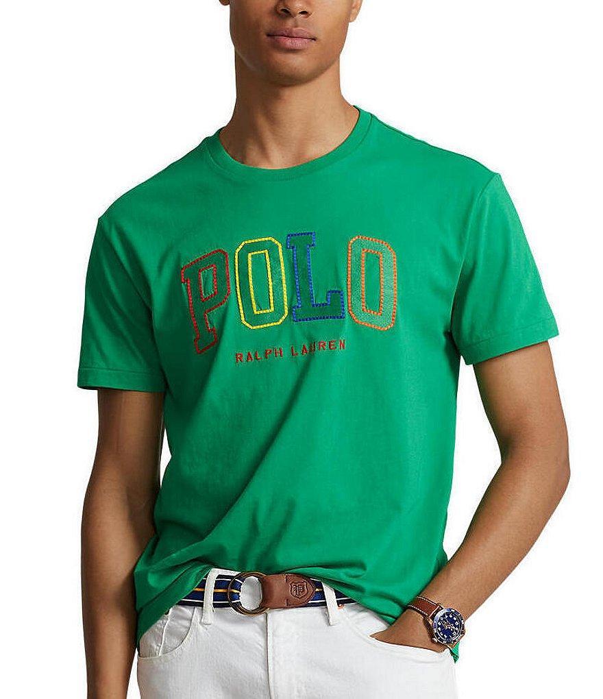 Polo Ralph Lauren Classic Fit Graphic Logo Jersey Short Sleeve T-Shirt Product Image