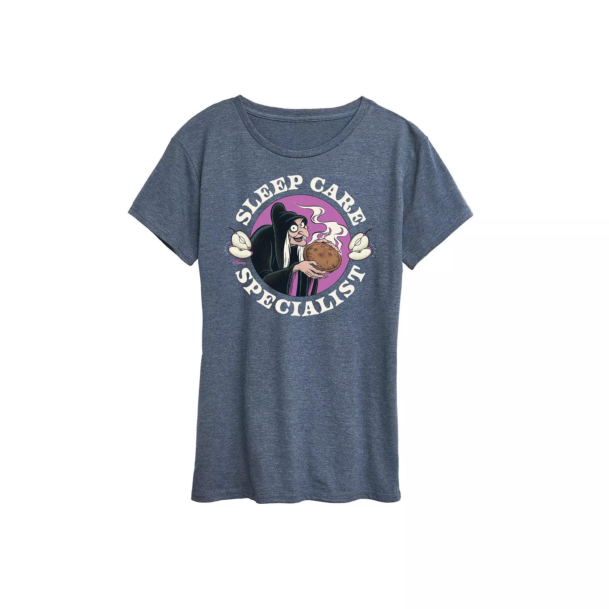 Disney's Snow White and the Seven Dwarfs Evil Queen Women's Sleep Care Graphic Tee,  Product Image