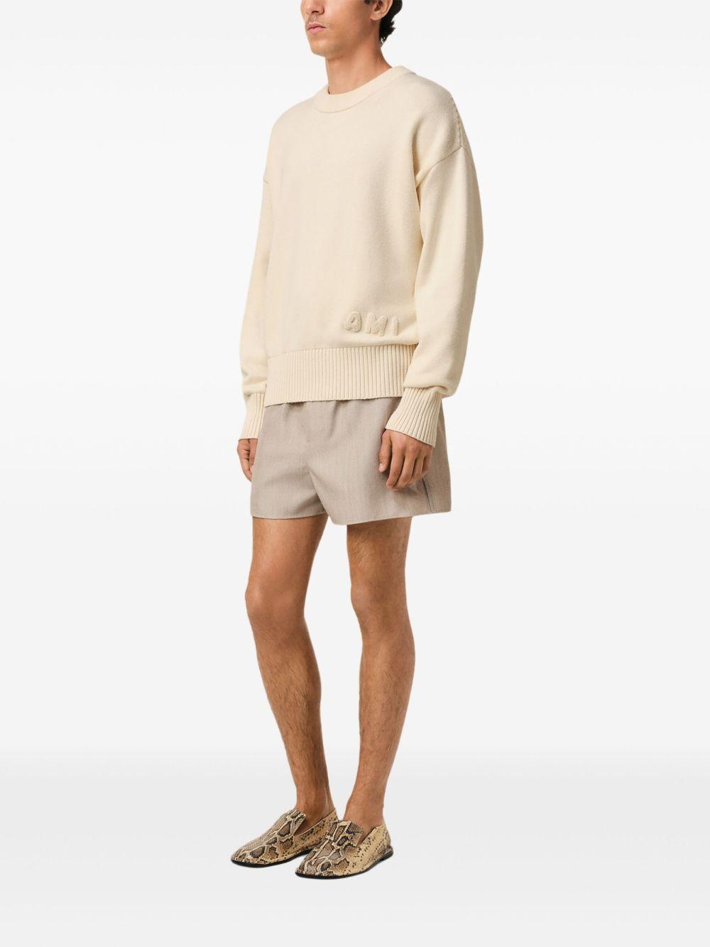 logo-embroidered sweater Product Image