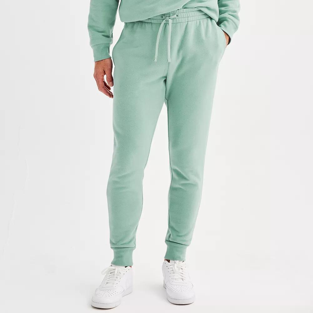 Men's Tek Gear® Ultra Soft Fleece Midweight Joggers, Size: XXL, Serene Green Product Image