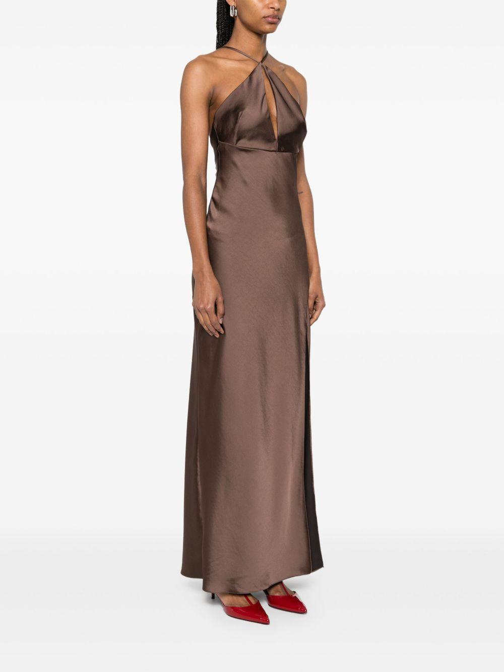 satin maxi dress Product Image