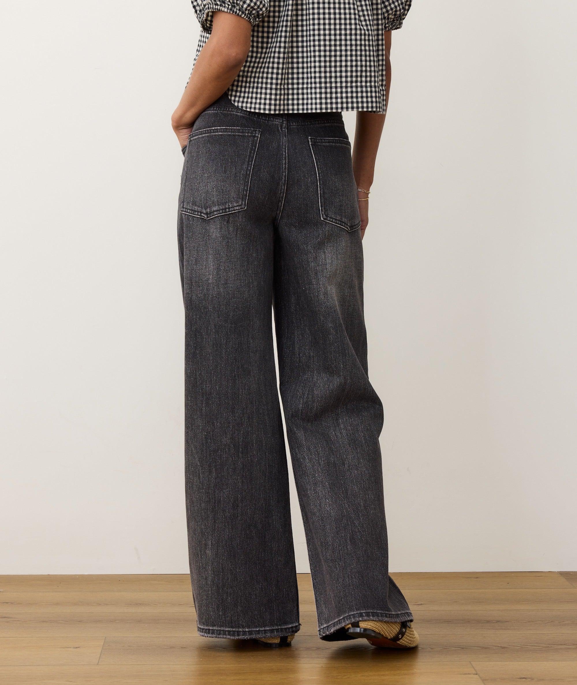 Charlie Denim Wide Leg Pant Product Image