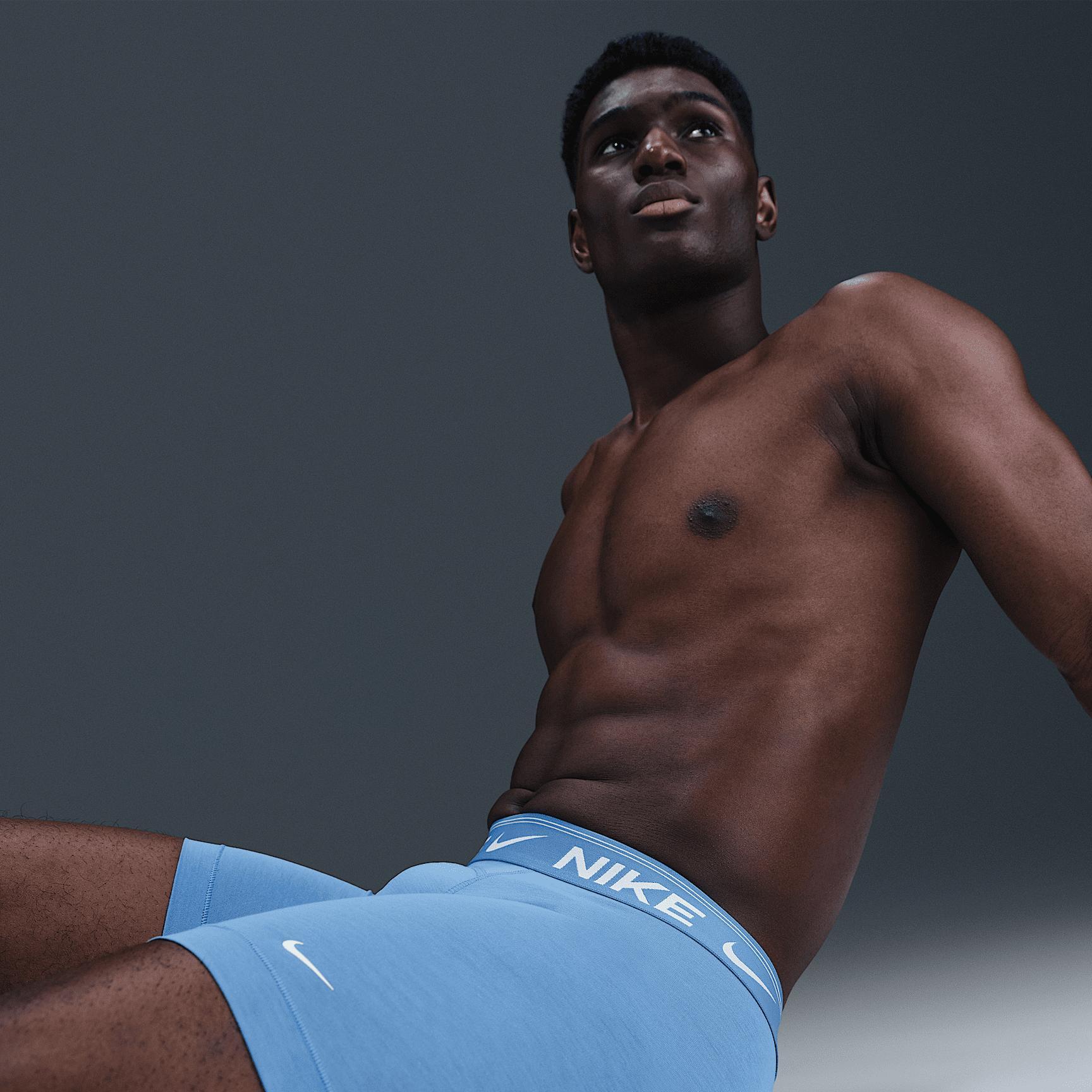 Nike Mens Dri-FIT Ultra Comfort Boxer Briefs (3-Pack) | KE1257-421 Product Image