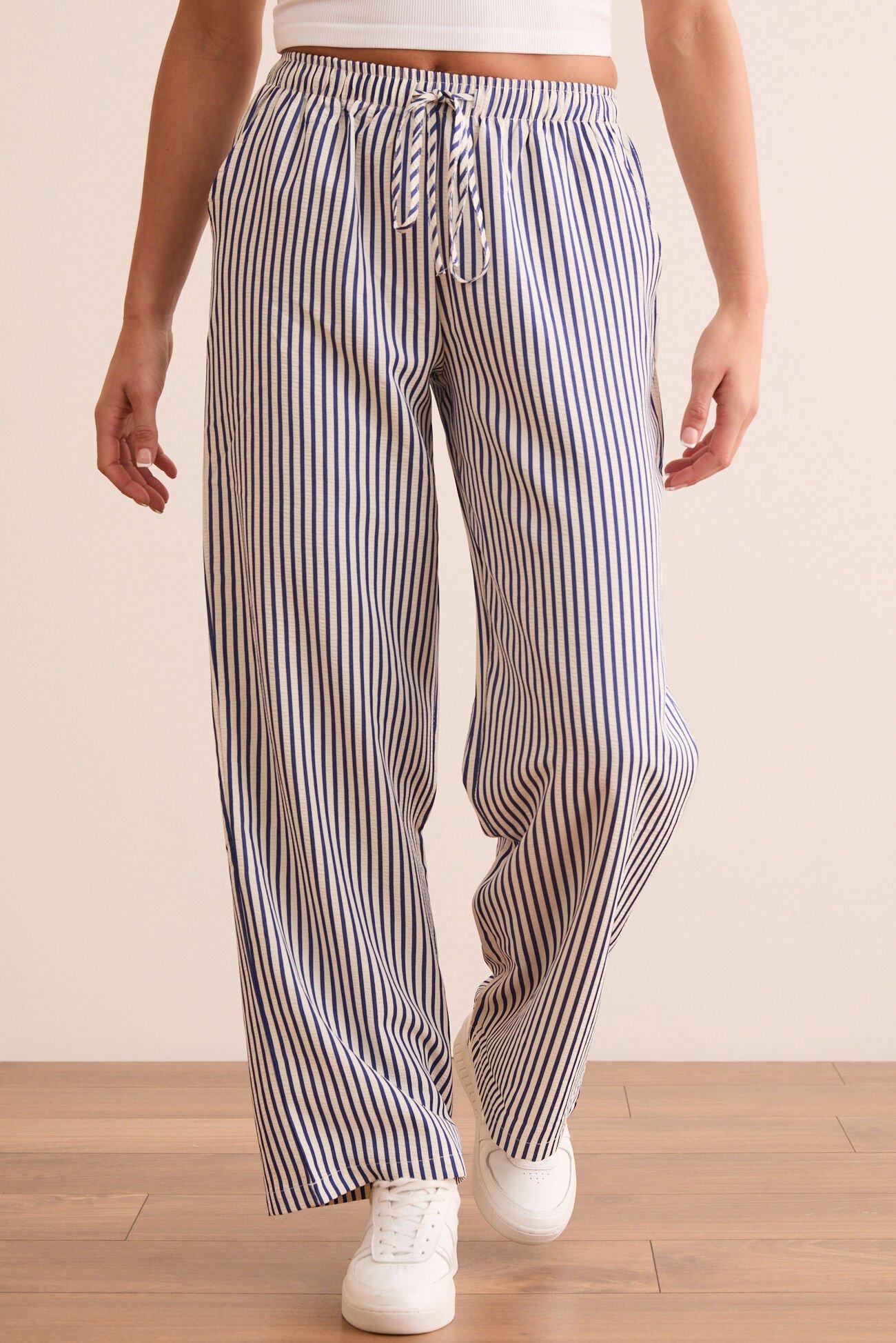 Unwind Striped Lounge Pants Product Image