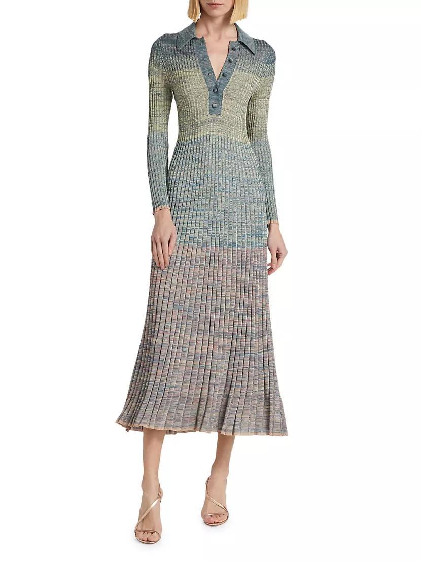 Story One Rib-Knit Midi-Dress Product Image