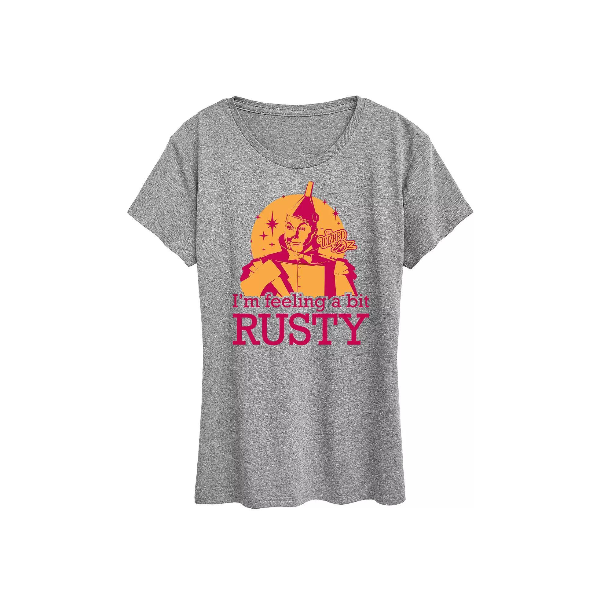 Women's The Wizard Of Oz A Bit Rusty Graphic Tee,  Product Image