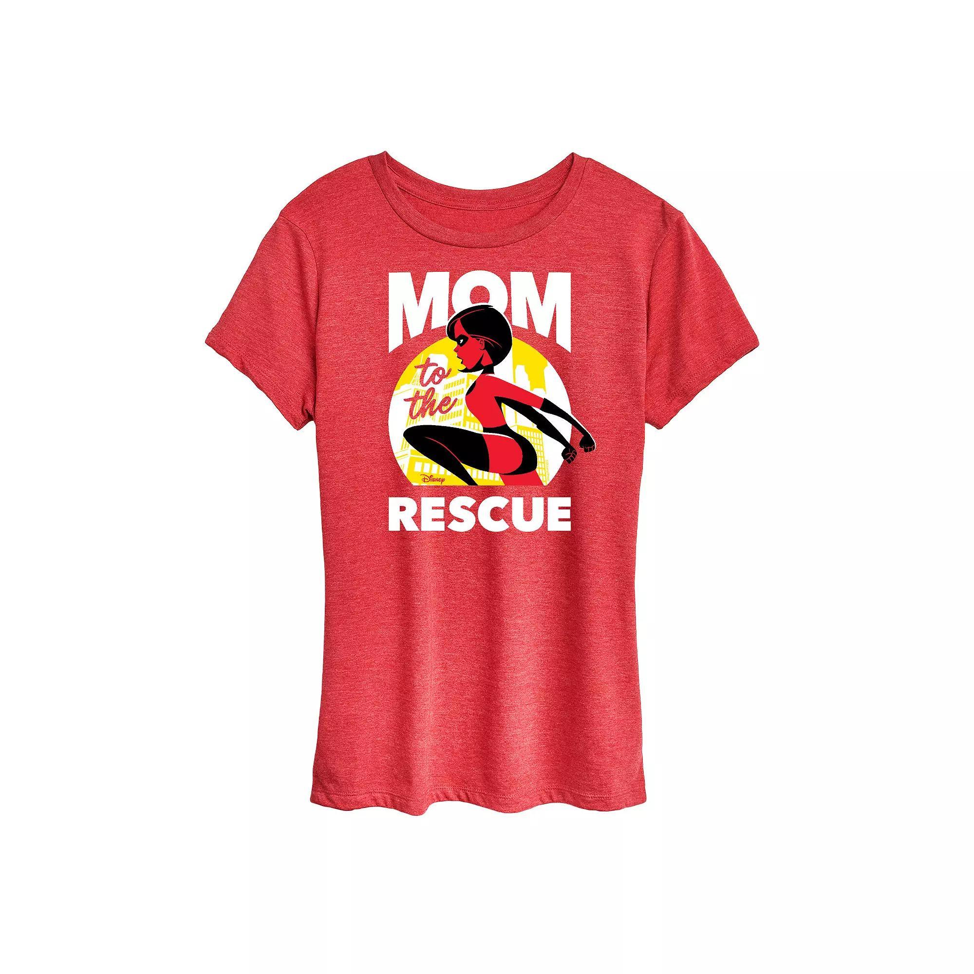 Disney / Pixar's The Incredibles Women's Mom Rescue Graphic Tee,  Product Image