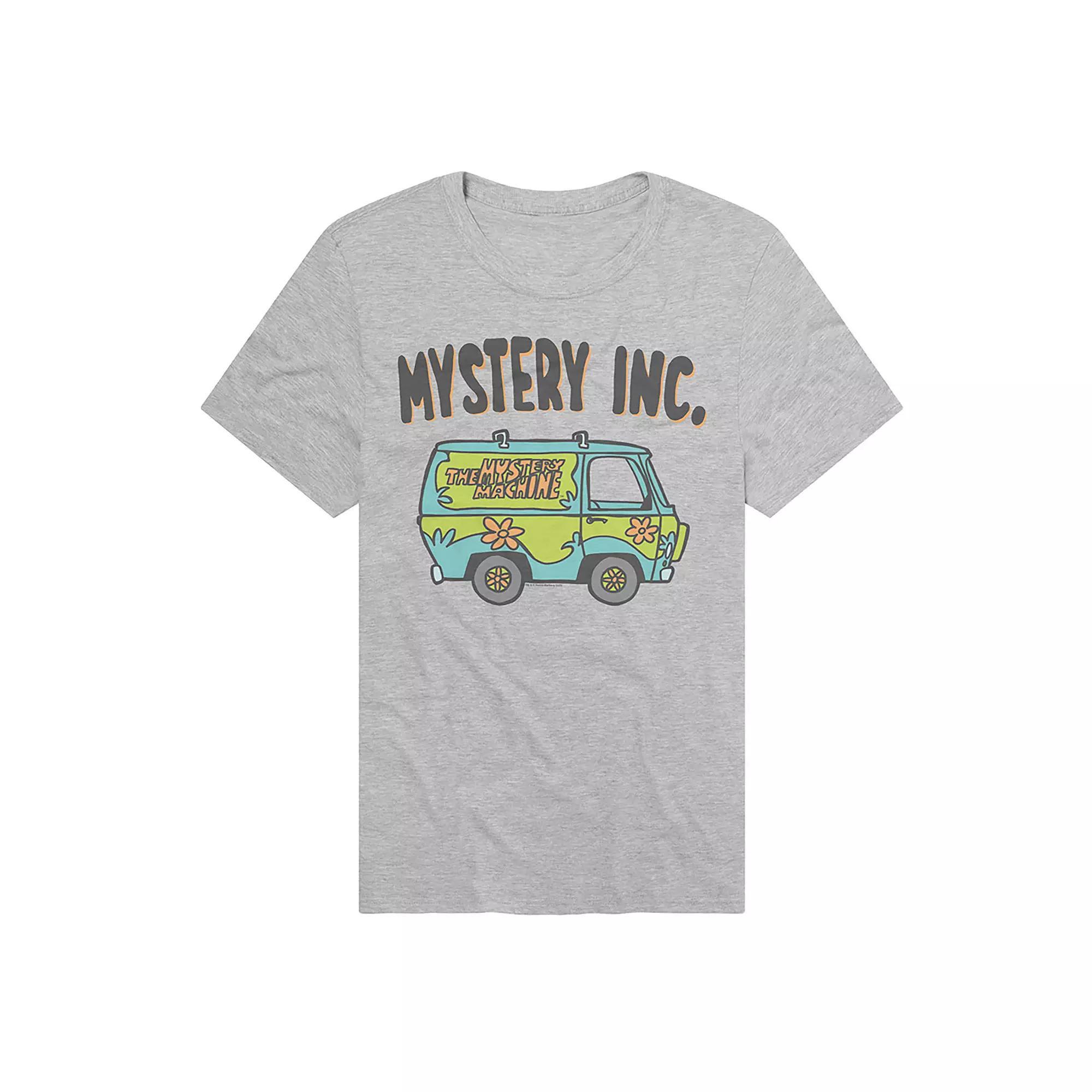 Men's Scooby-Doo Mystery Machine Graphic Tee, Size: XL, Athletic Grey Product Image