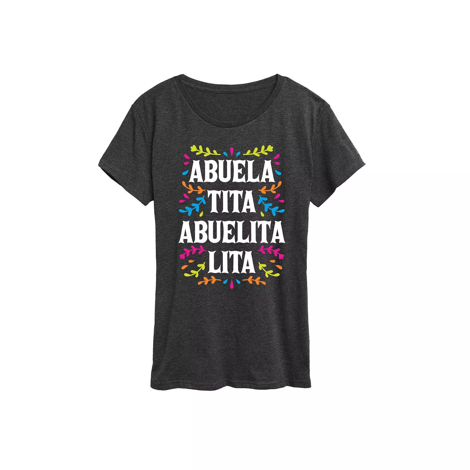Women's Abuela Names Graphic Tee, Girl's,  Product Image