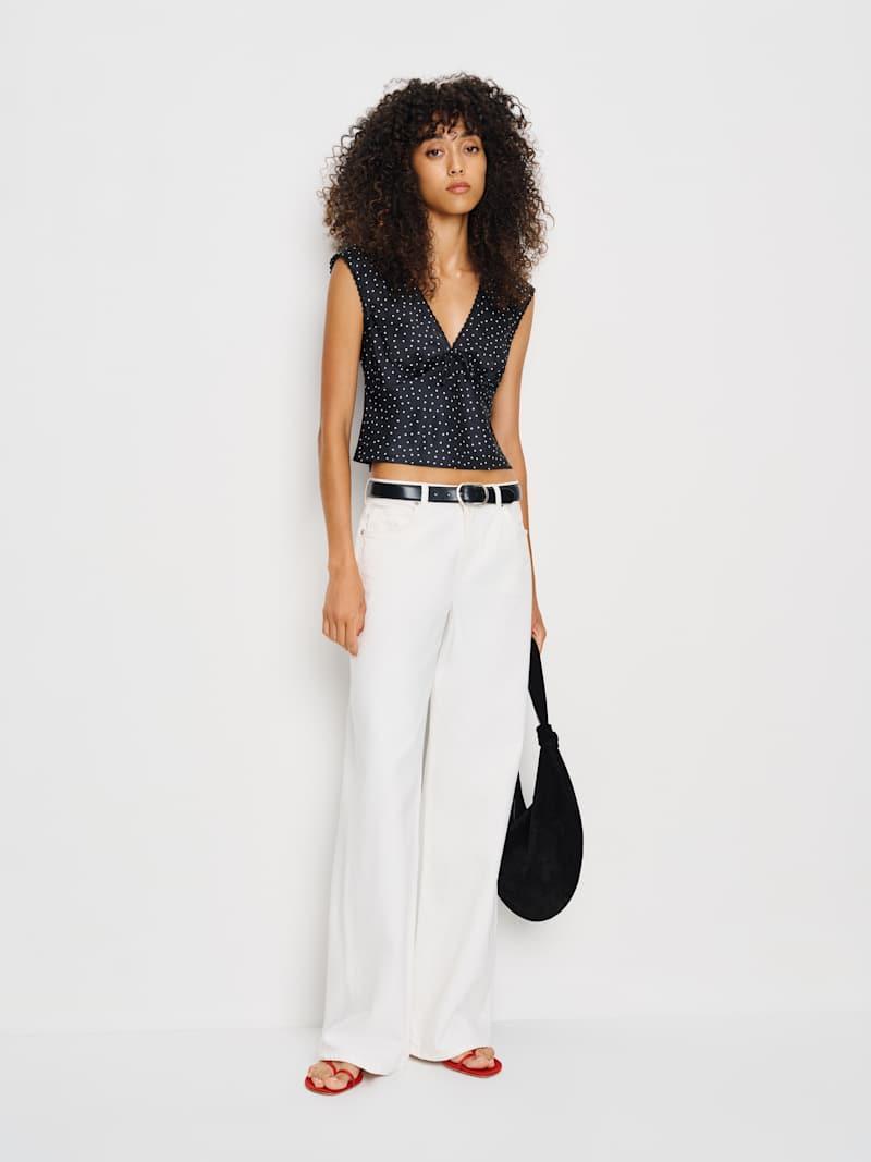 Cherry Silk Top Product Image