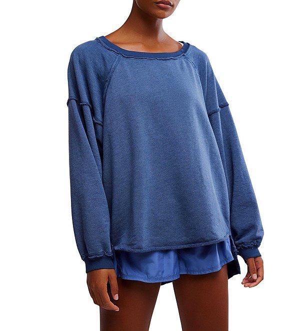 FP Movement One To Beat Boat Neck Long Sleeve Pullover Product Image