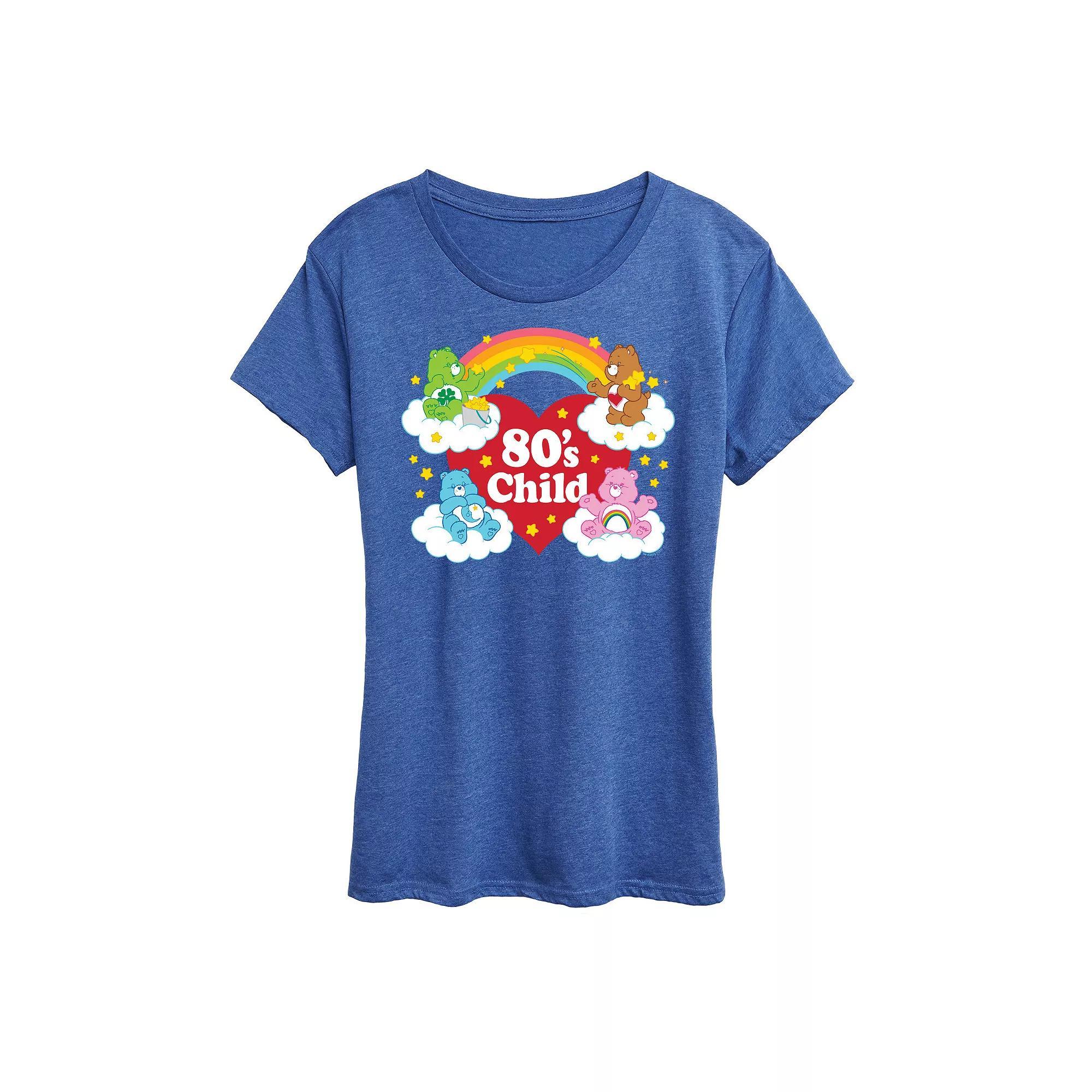 Women's Care Bears 80's Child Graphic Tee, Girl's,  Product Image