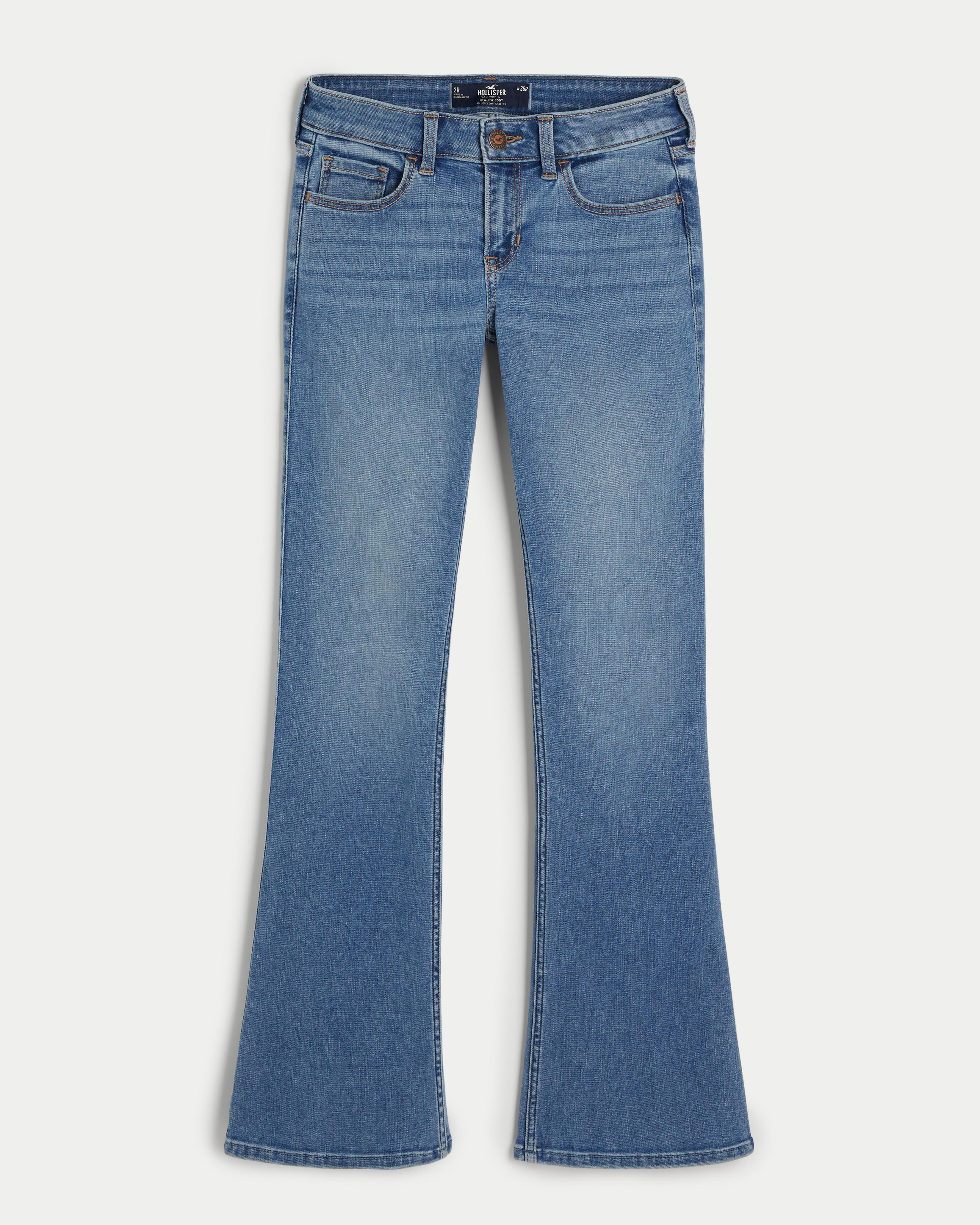 Low-Rise Medium Wash Boot Jeans Product Image