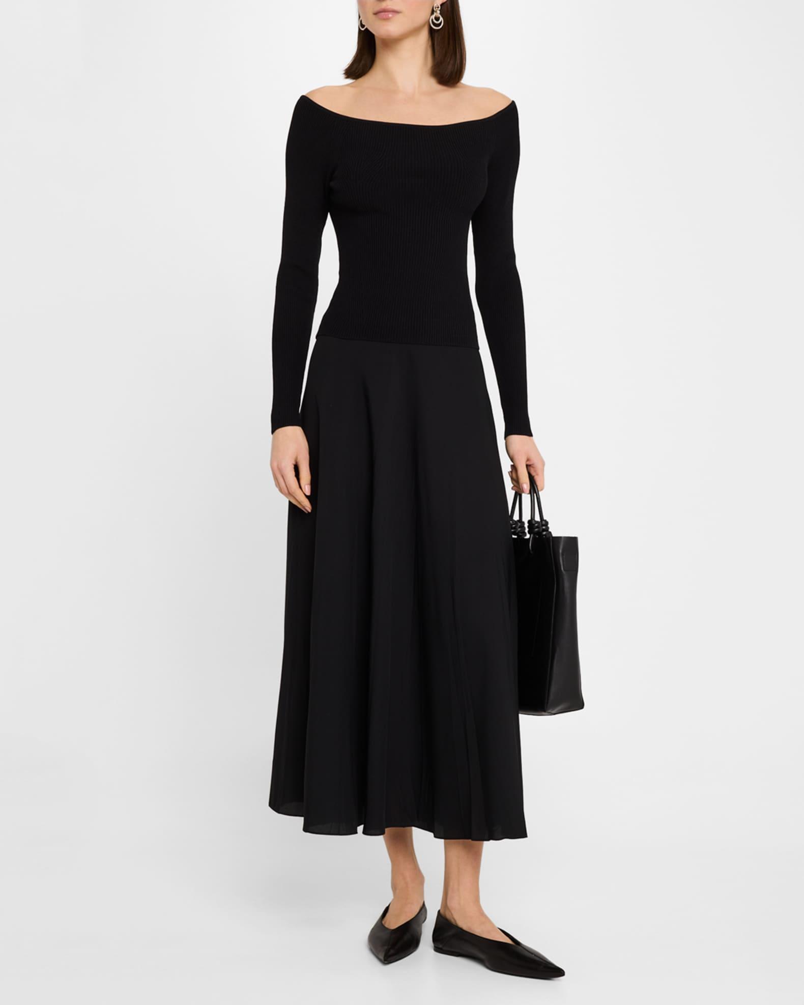 Ribbed Off-Shoulder Top Product Image