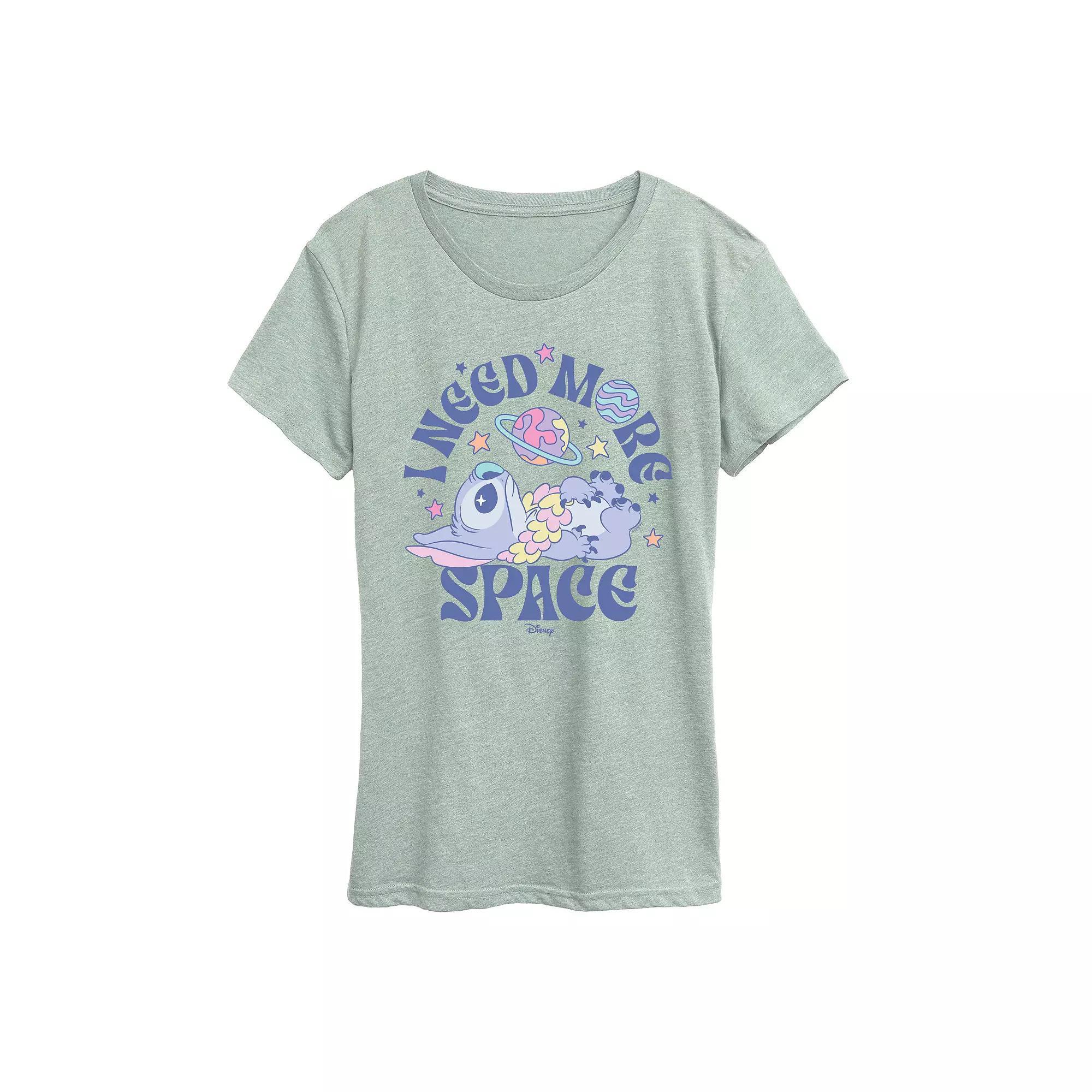Disney's Lilo & Stitch Women's Need More Space Graphic Tee,  Product Image