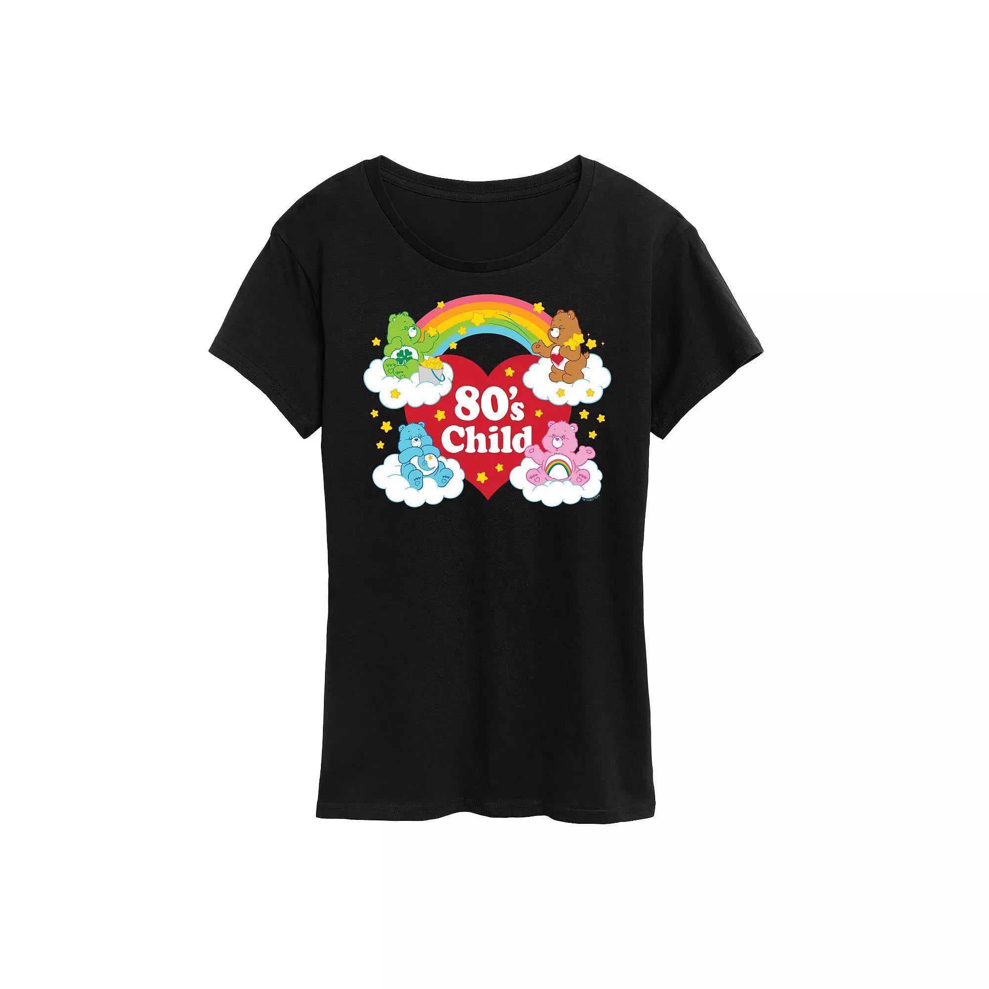 Women's Care Bears 80's Child Graphic Tee, Girl's,  Product Image