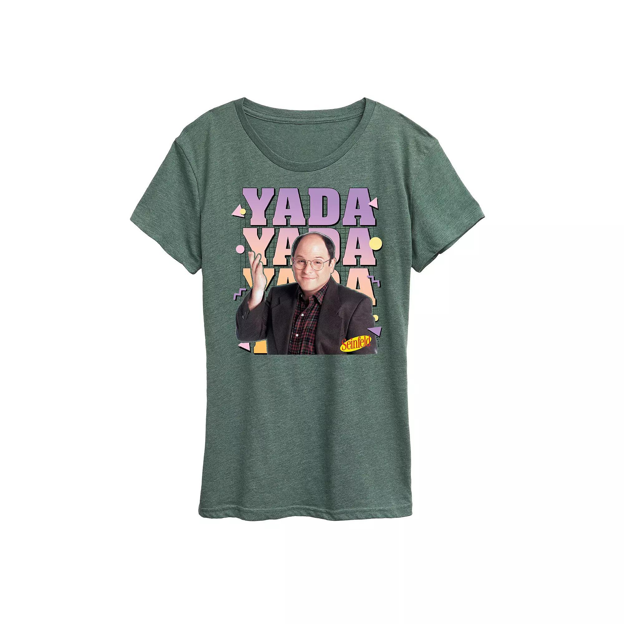 Women's Seinfeld Yada Yada Graphic Tee, Size: XL, White Product Image