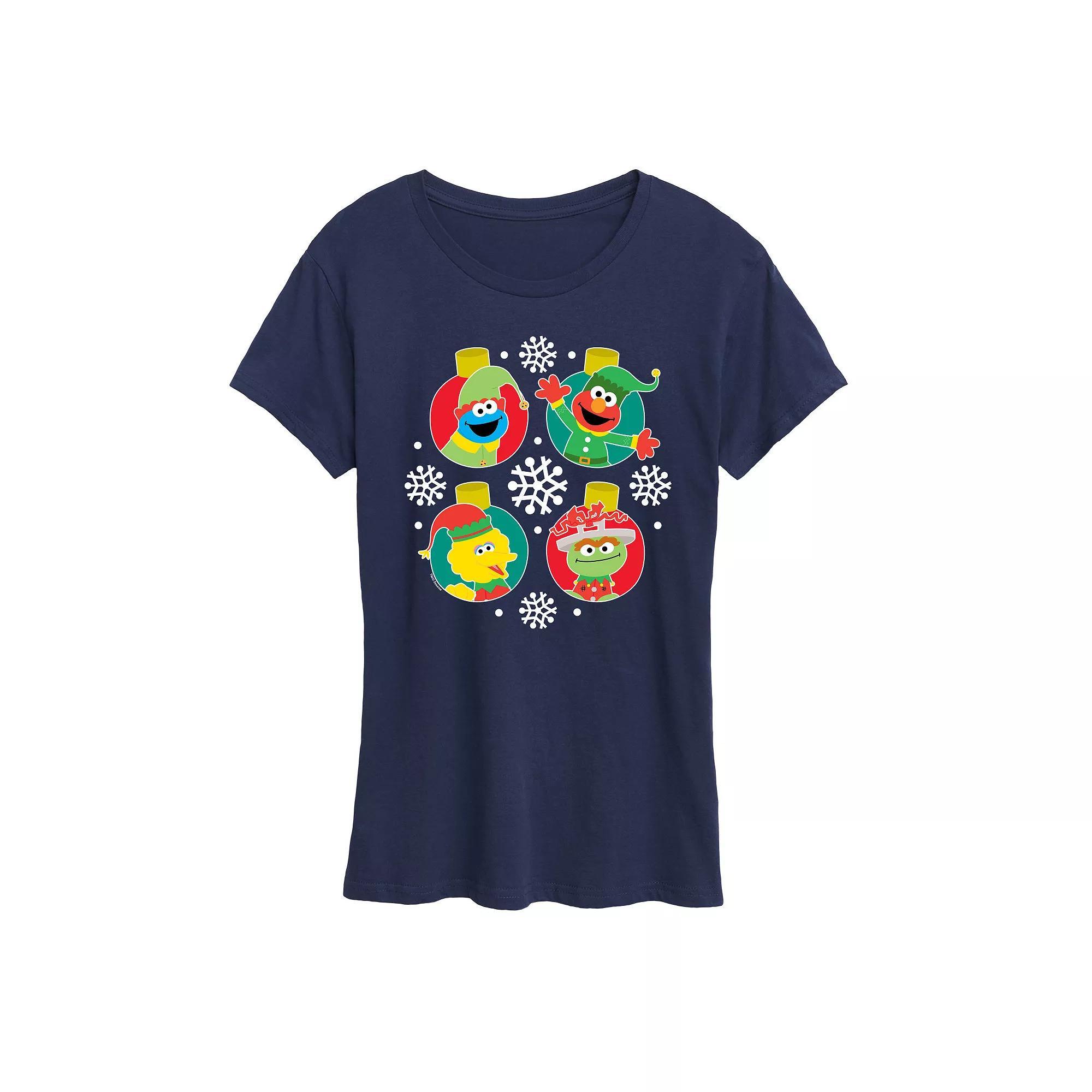 Women's Colorful Stacked Mama Graphic Tee,  Product Image