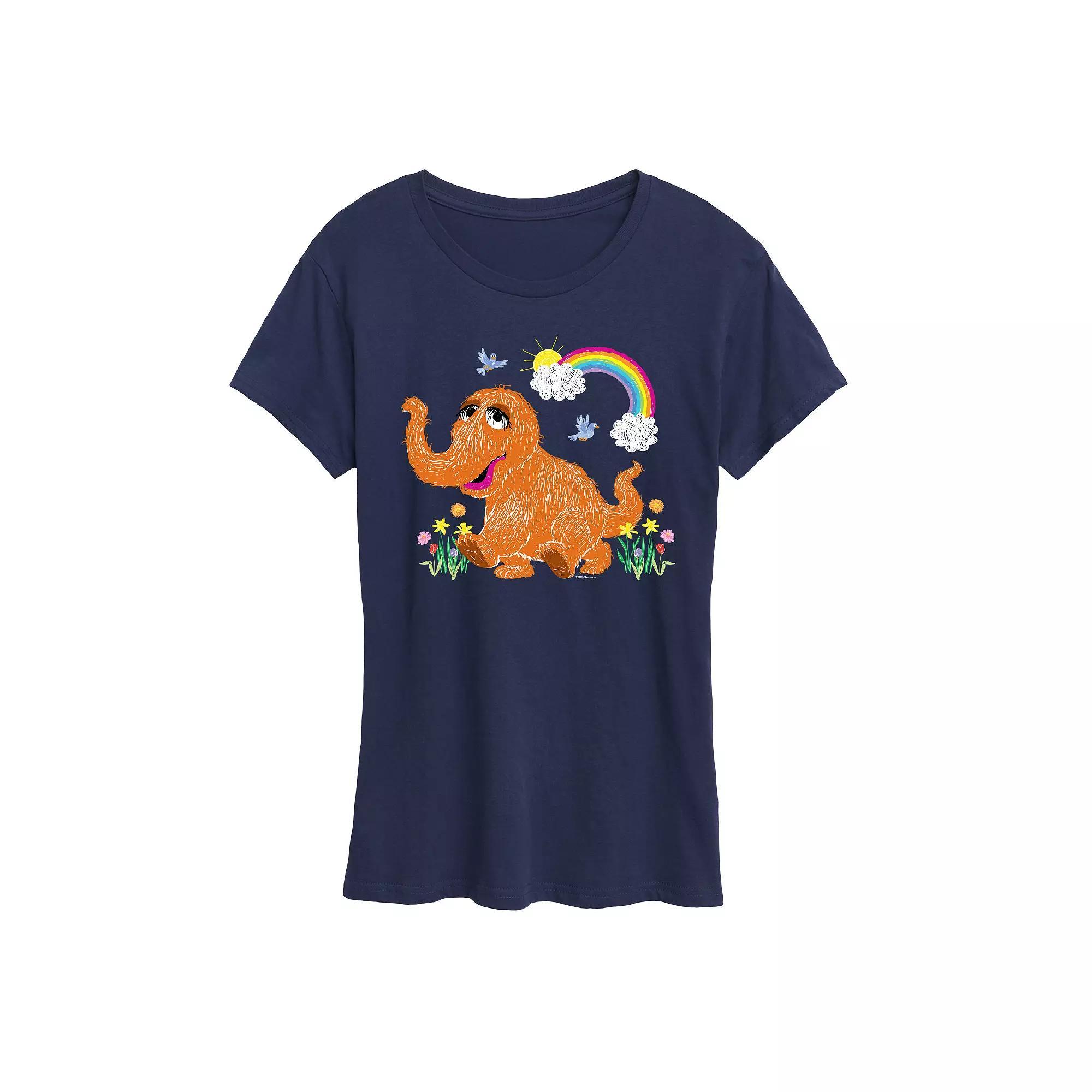 Women's Sesame Street Snuffleupagus Graphic Tee, Girl's,  Product Image