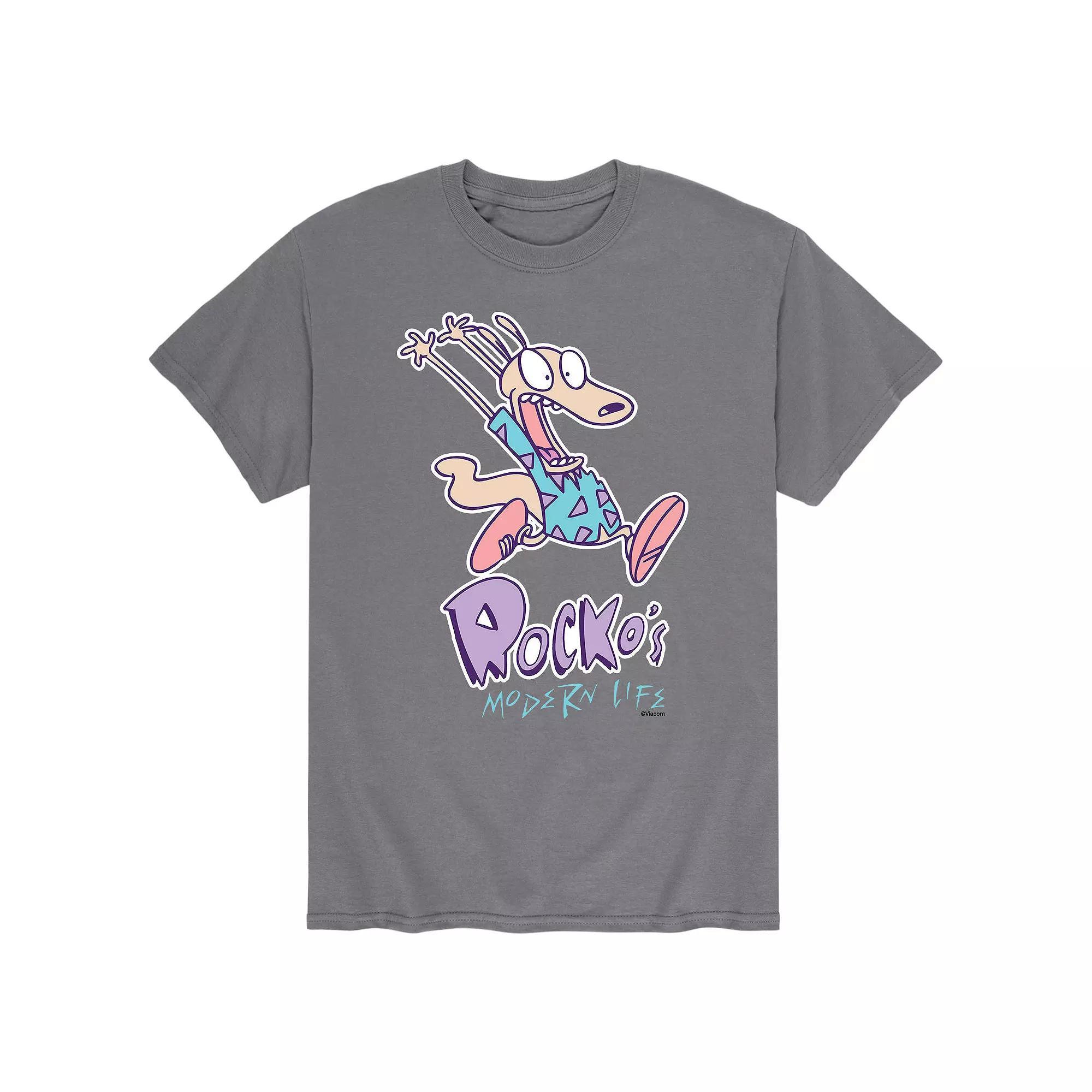 Men's Rocko's Modern Life Yelping Rocko Tee,  Product Image