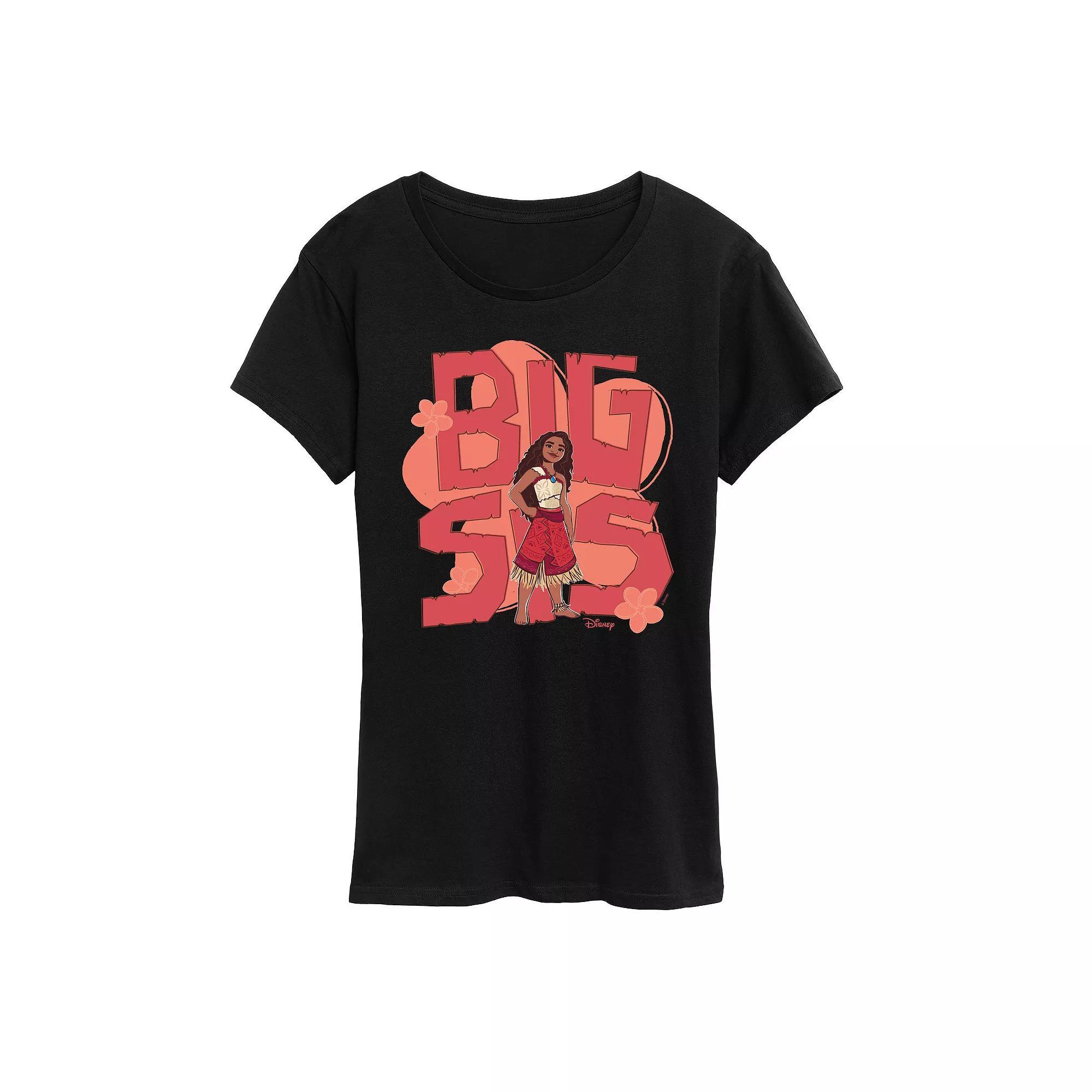 Disney's Moana 2 Women's Big Sis Moana Graphic Tee,  Product Image