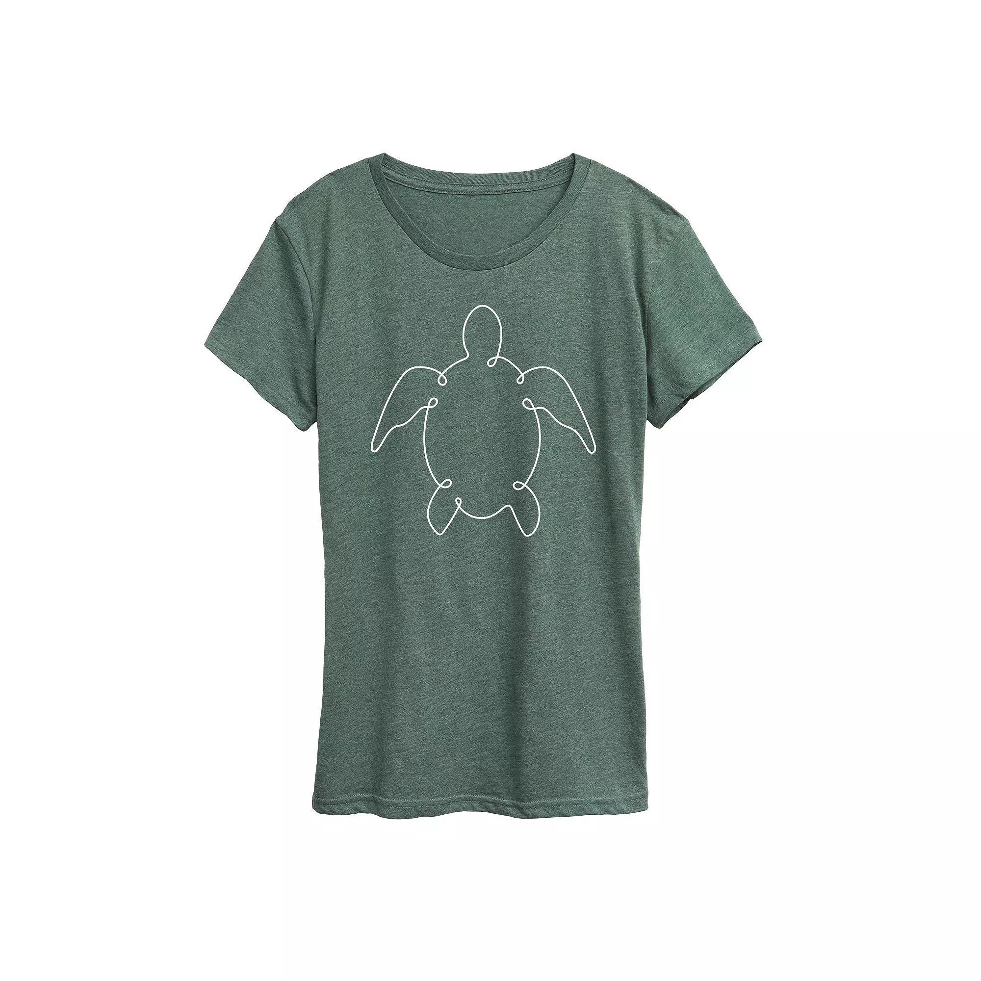 Women's Teenage Mutant Ninja Turtles Logo Graphic Tee,  Product Image
