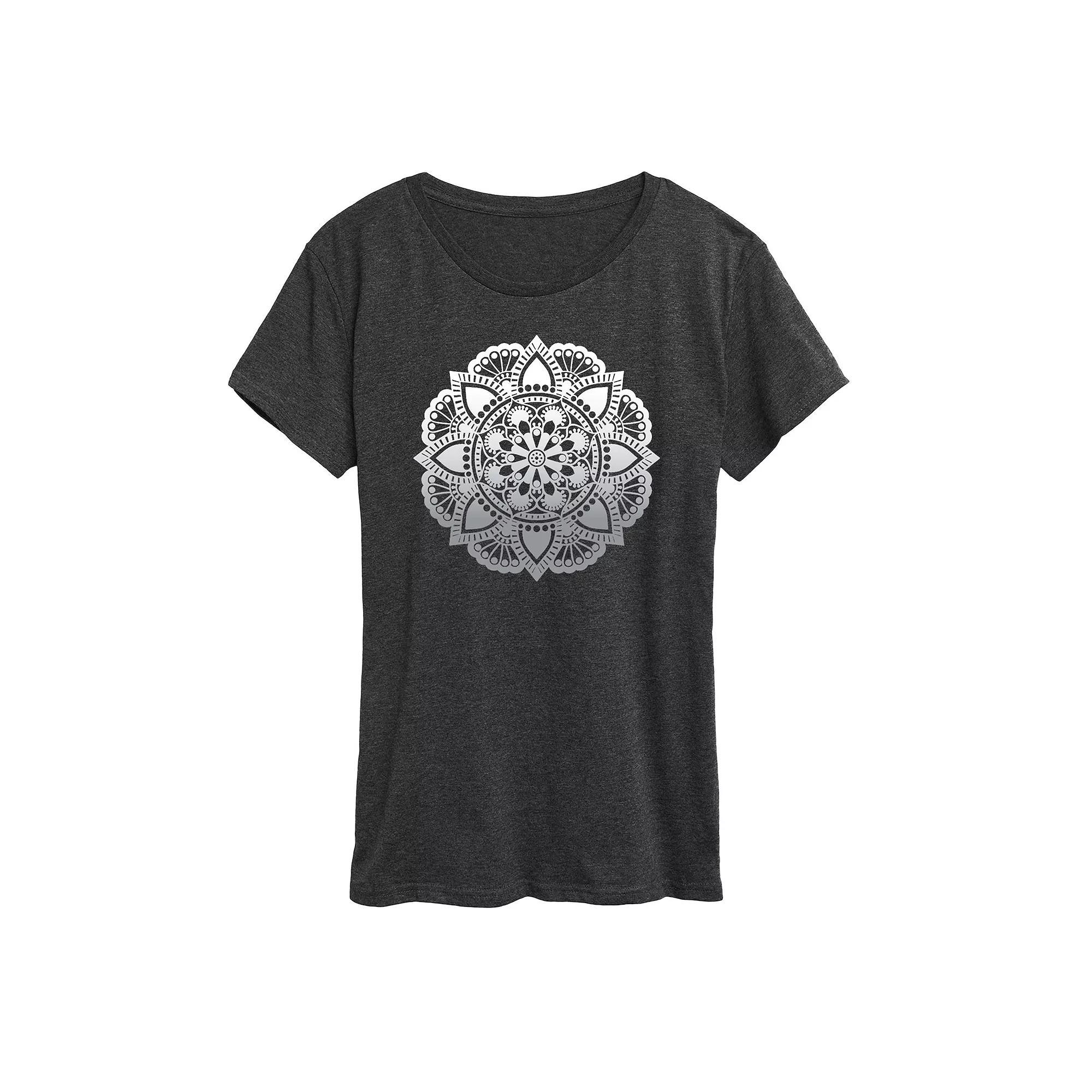 Women's Decorative Gradient Graphic Tee,  Product Image