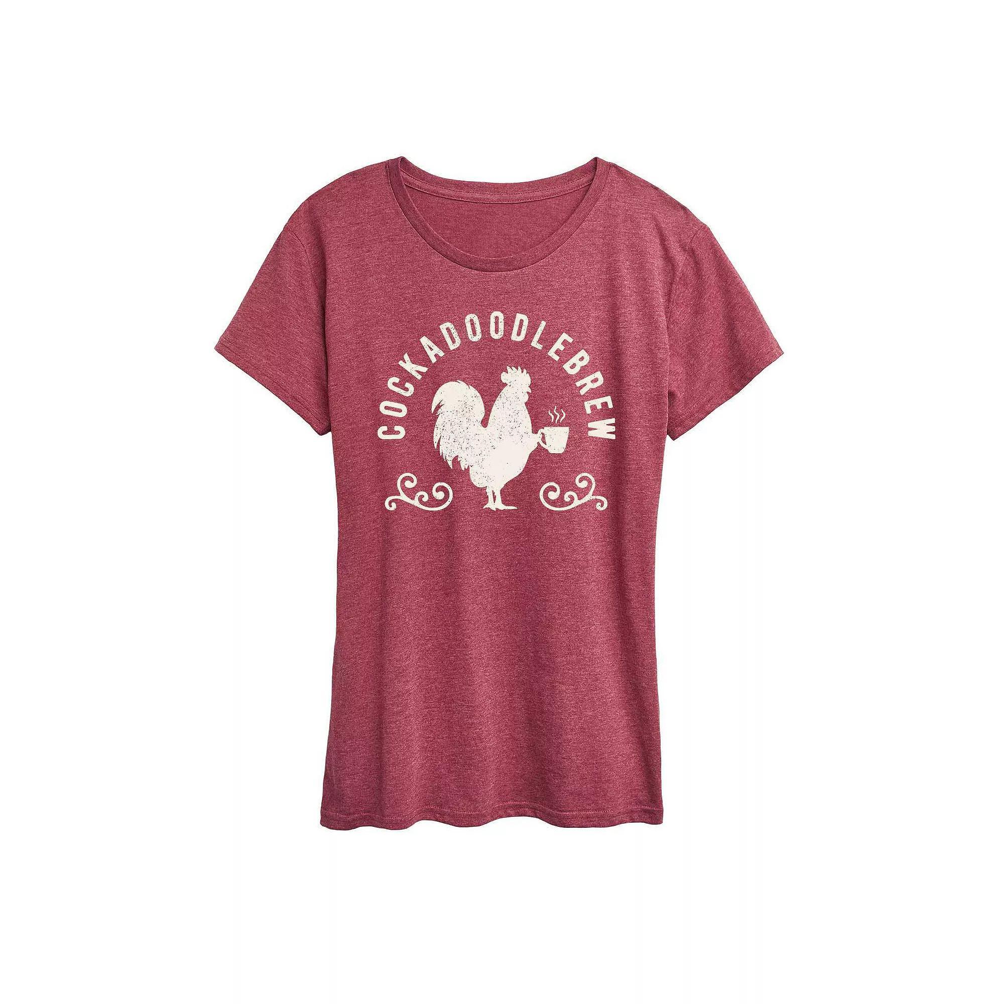 Women's Cockadoodlebrew Graphic Tee, Girl's,  Product Image