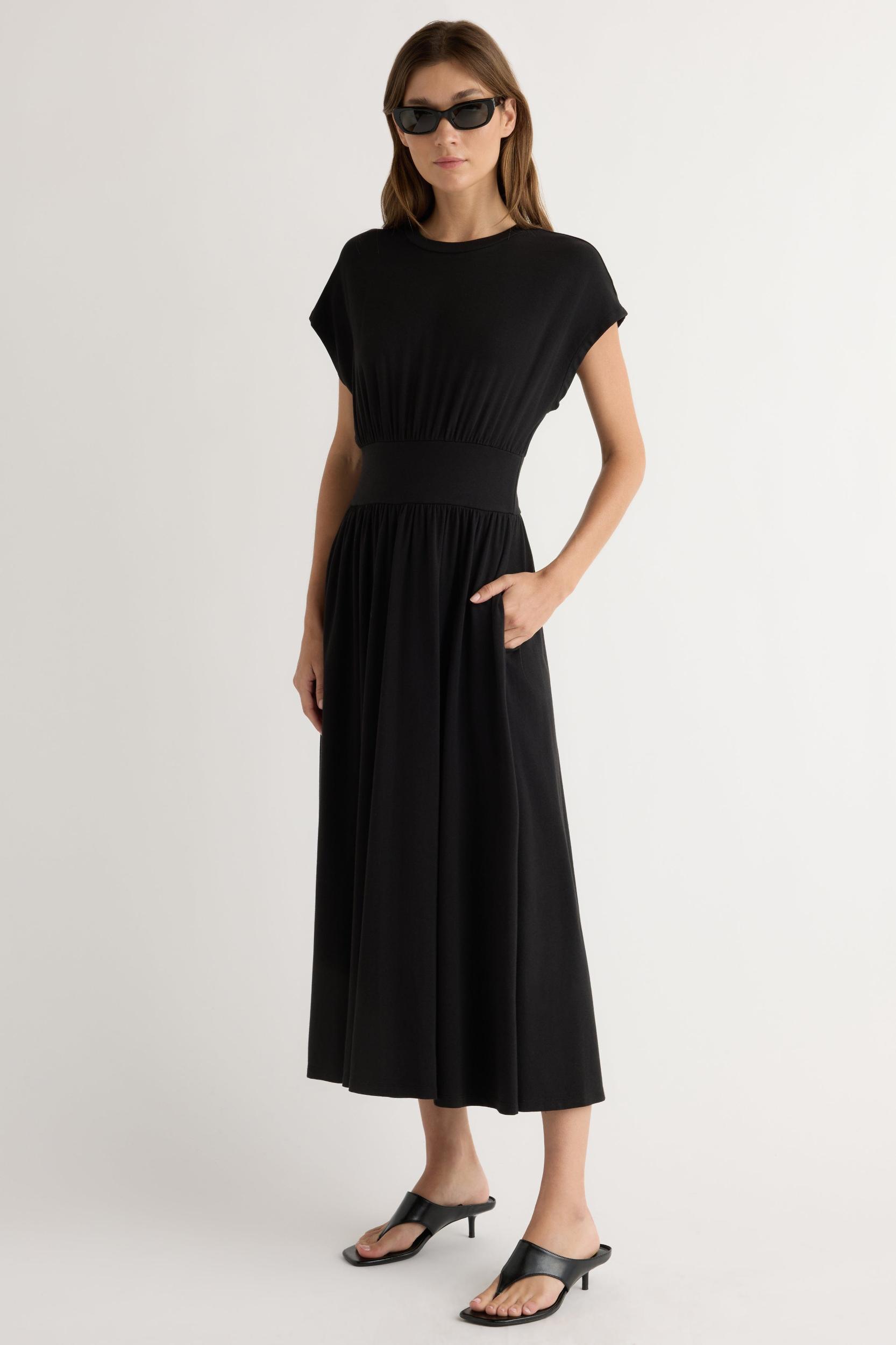Prima Jersey Midi Dress Product Image