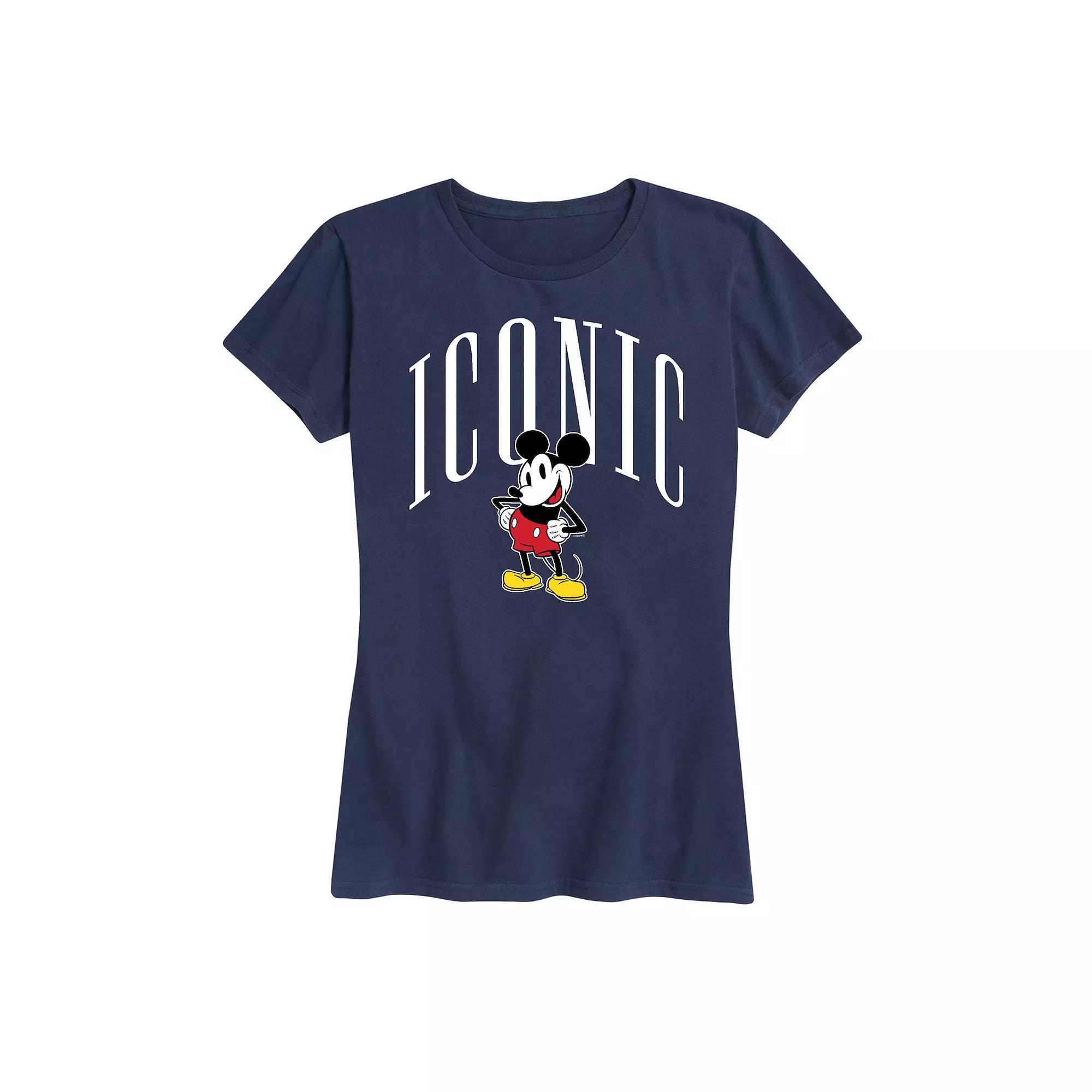 Disney's Mickey Mouse Women's Iconic Graphic Tee,  Product Image