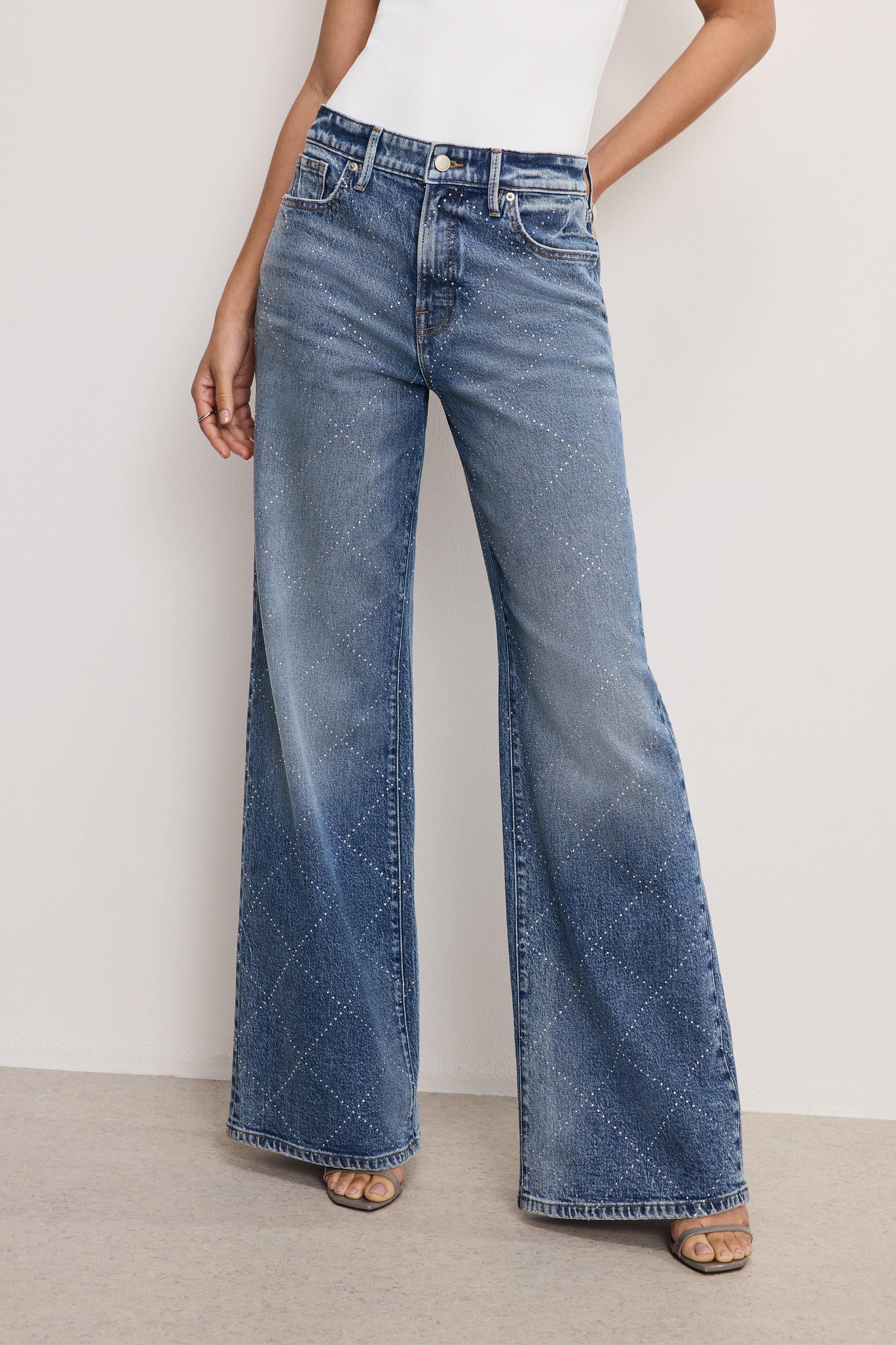 GOOD EASE RELAXED DIAMOND JEANS | INDIGO827 Product Image