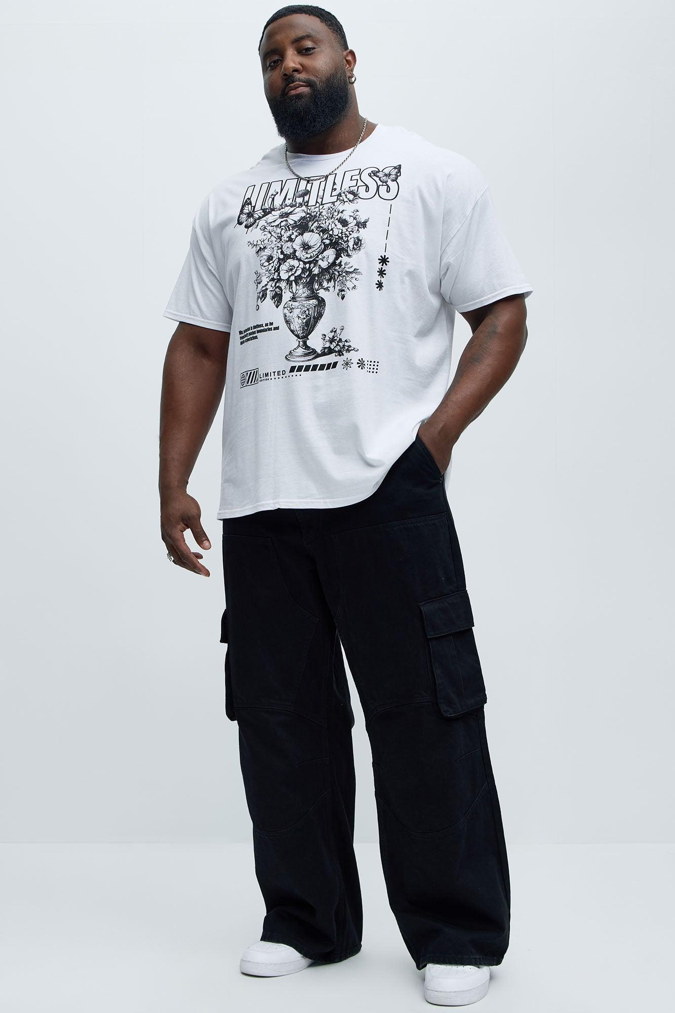 Limitless Class Short Sleeve Tee - White Product Image