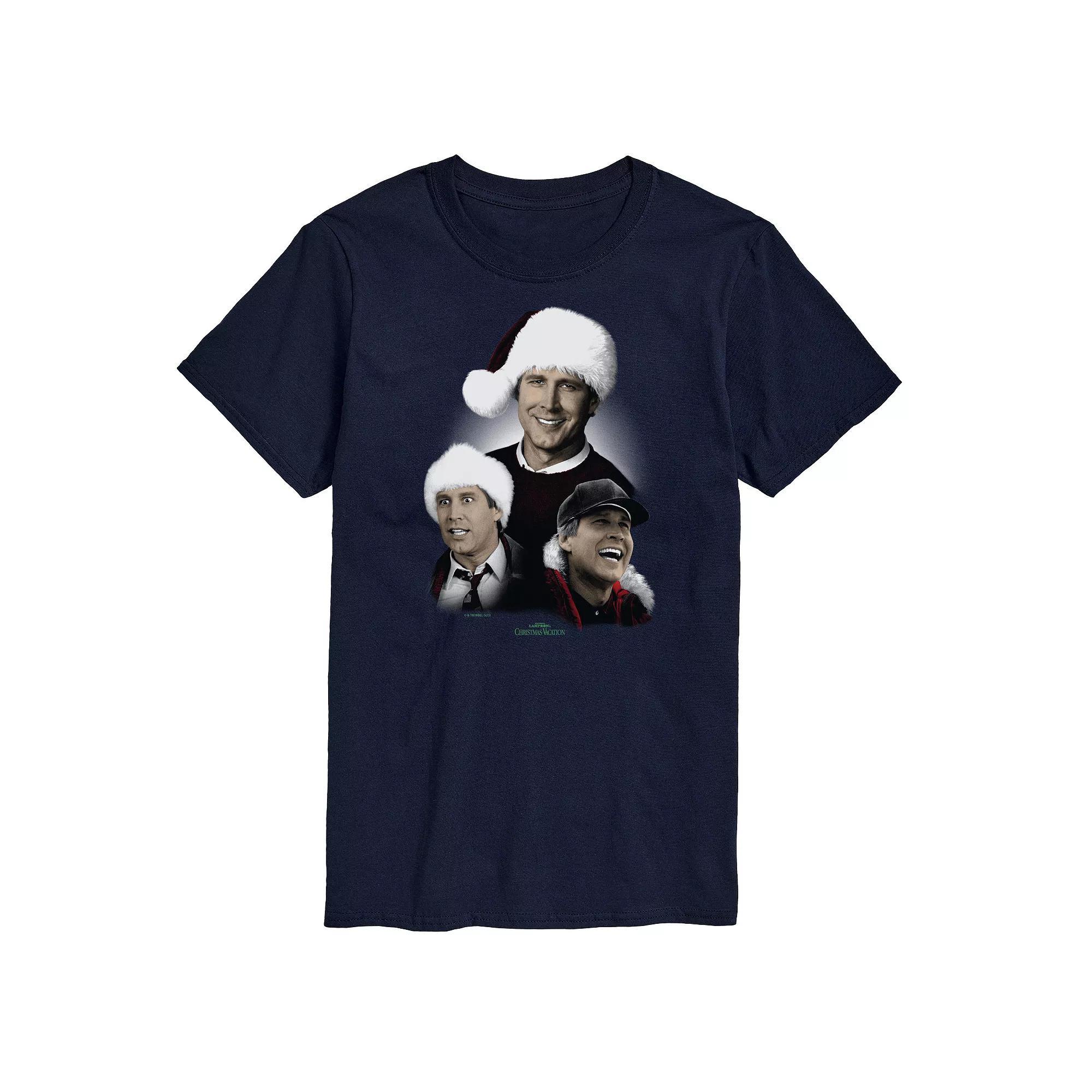 Men's National Lampoon's Christmas Vacation Holiday Card Graphic Tee,  Product Image