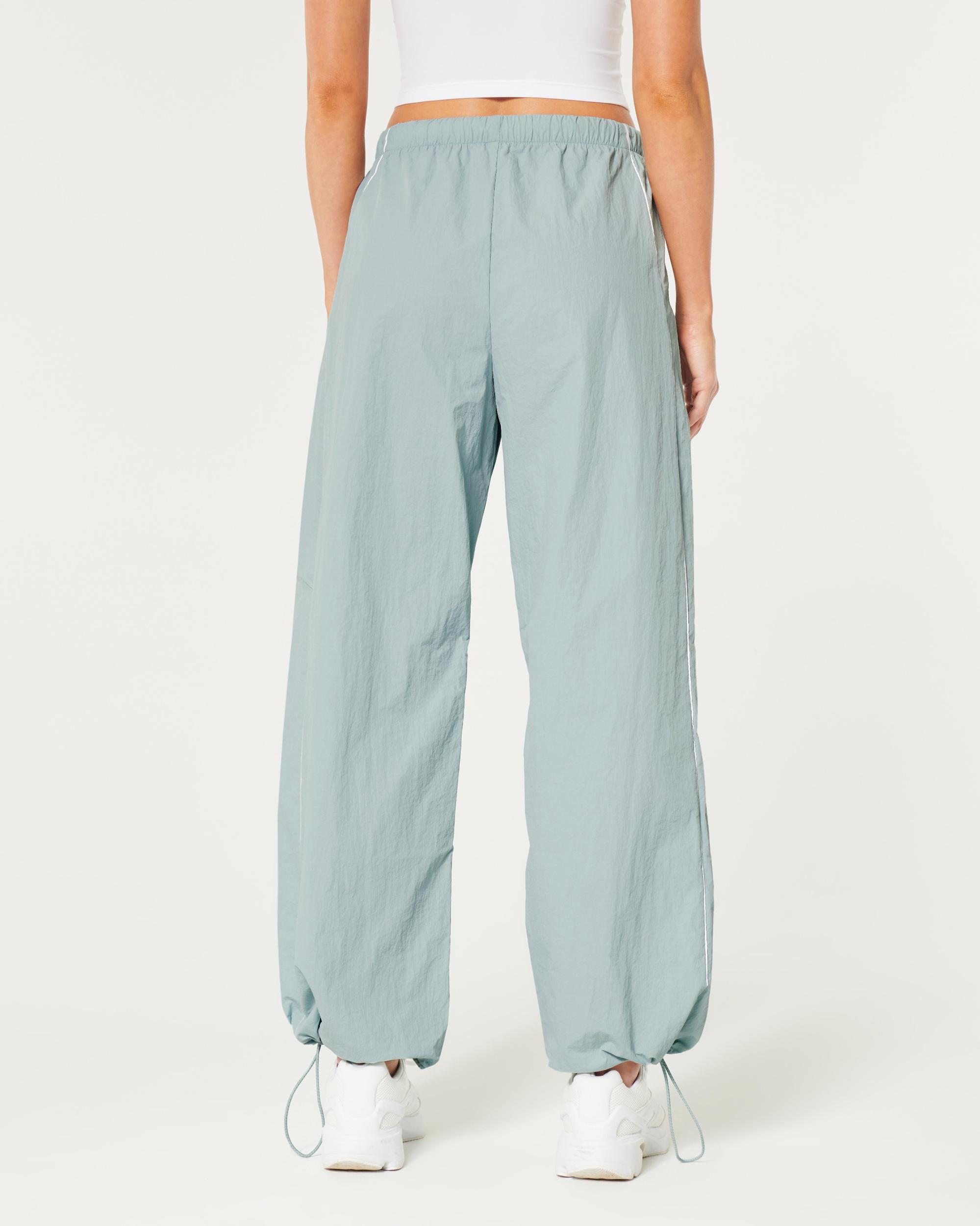 Gilly Hicks Active Tipped Crinkle Parachute Pants Product Image