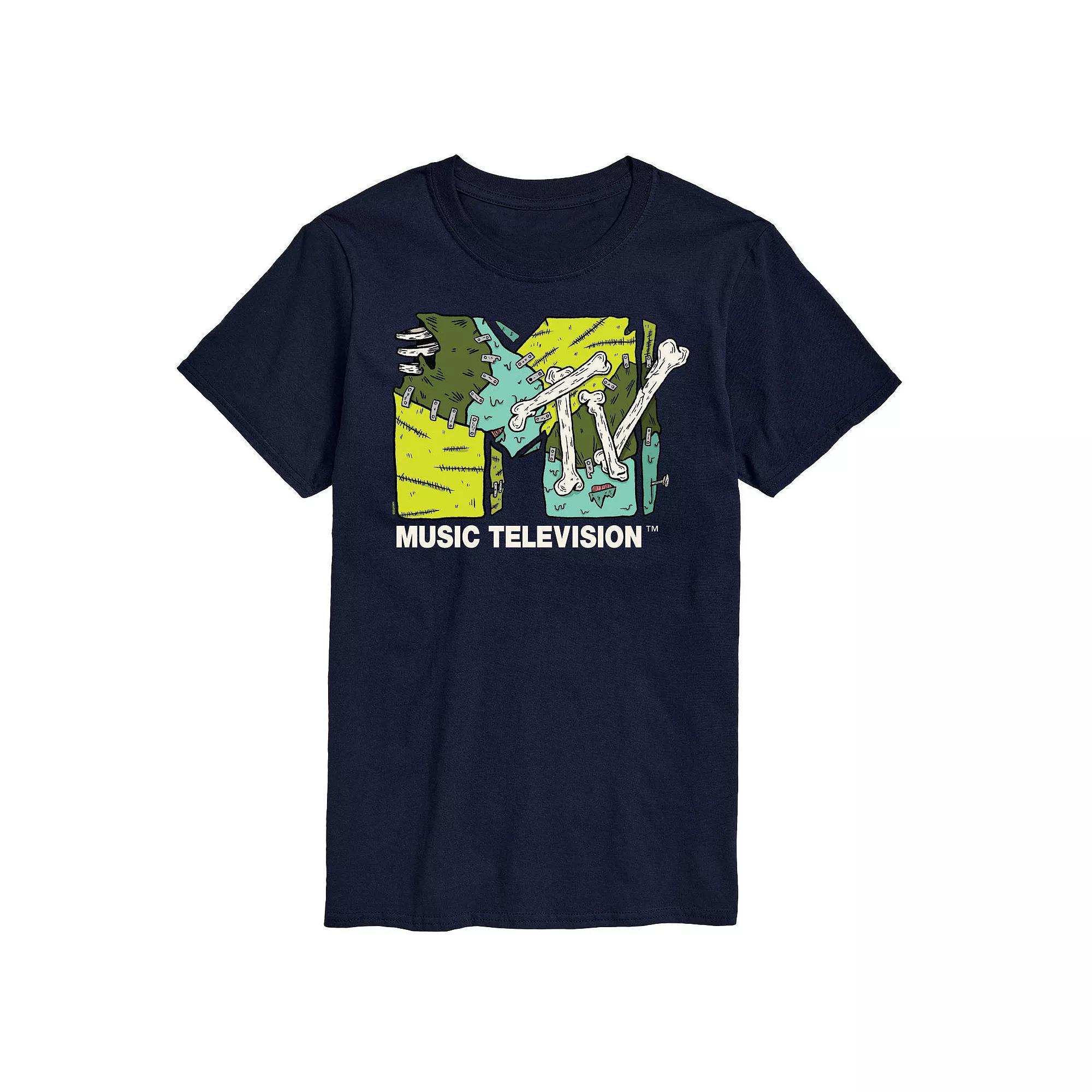 Men's MTV Halloween Logo Graphic Tee,  Product Image