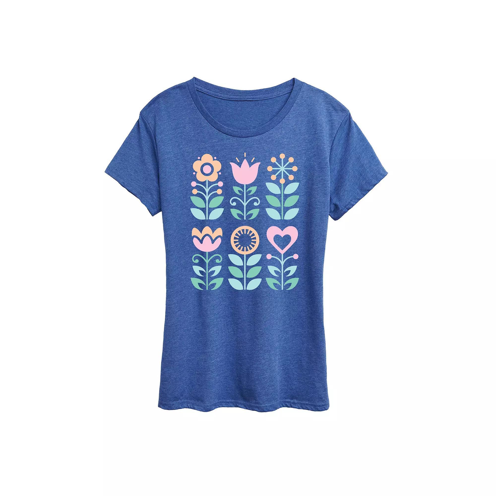 Women's Scandinavian Flowers Over Product Image