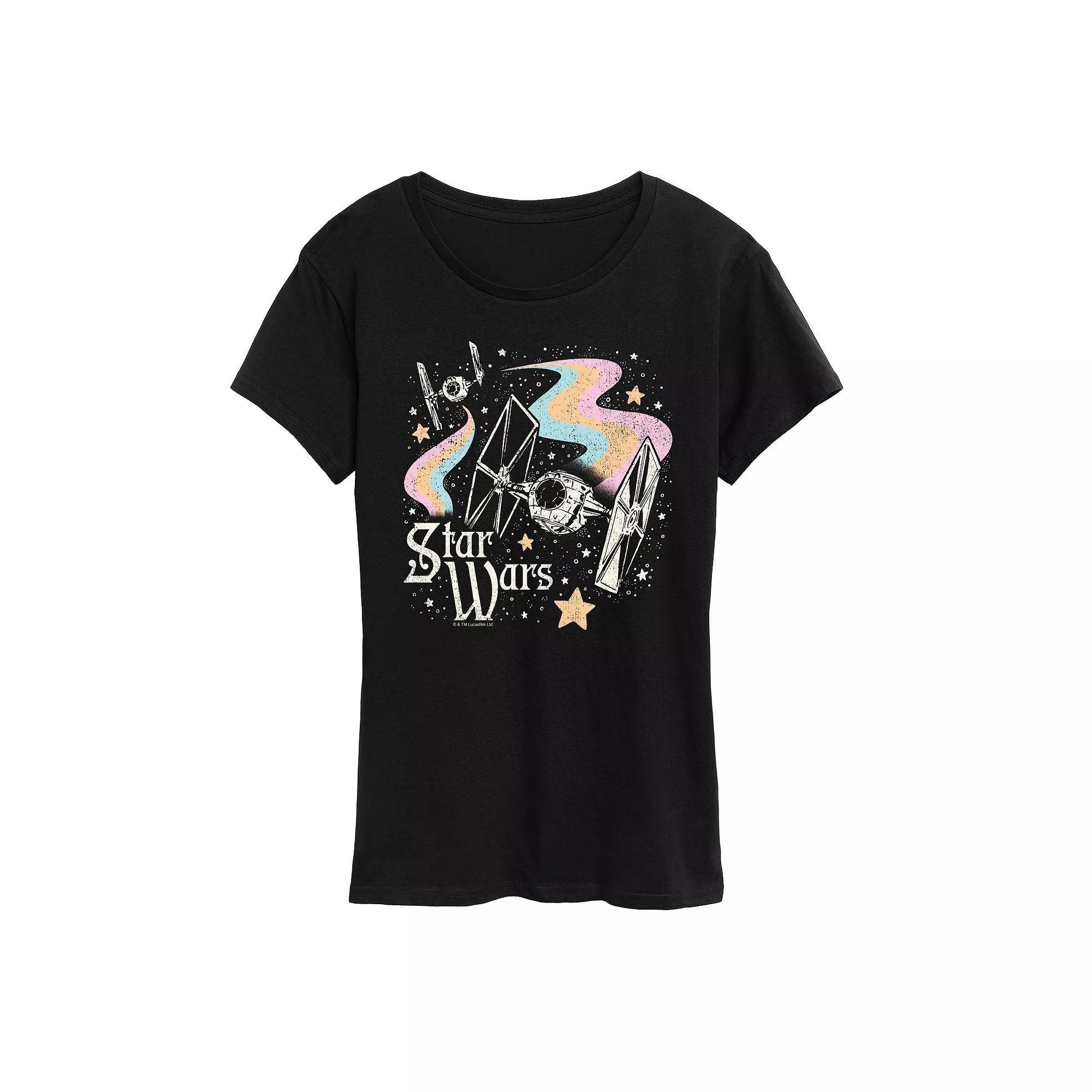 Women's Star Wars Celestial Ships Graphic Tee,  Product Image